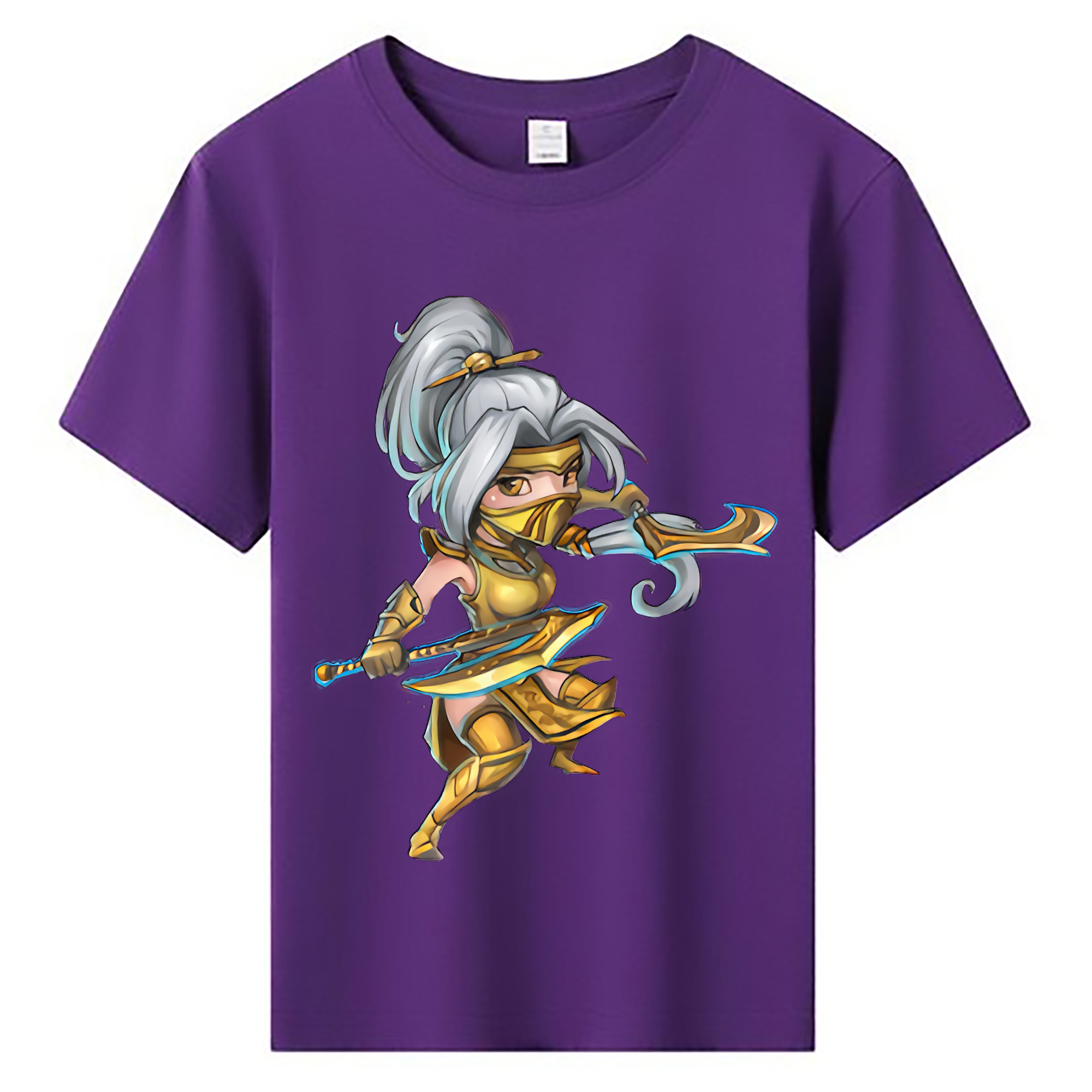 （画像用） リーグ・オブ・レジェンド League of Legends LOL 綿100％キッズTシャツ（フロントプリント）