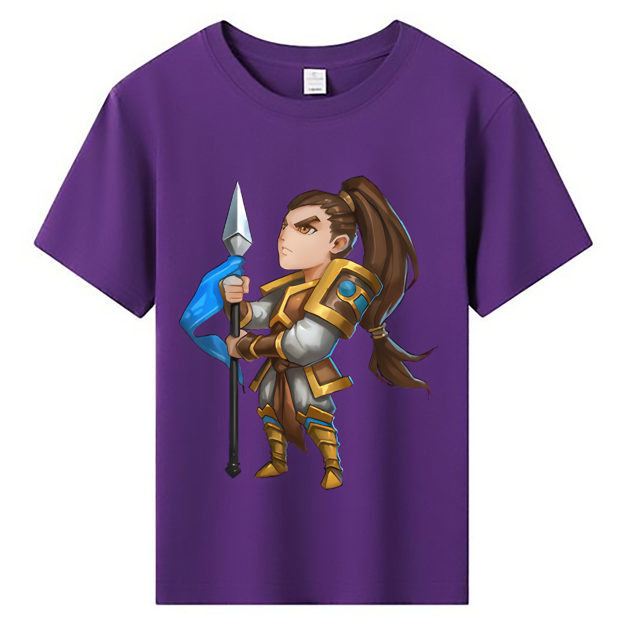 （画像用） リーグ・オブ・レジェンド League of Legends LOL 綿100％キッズTシャツ（フロントプリント）