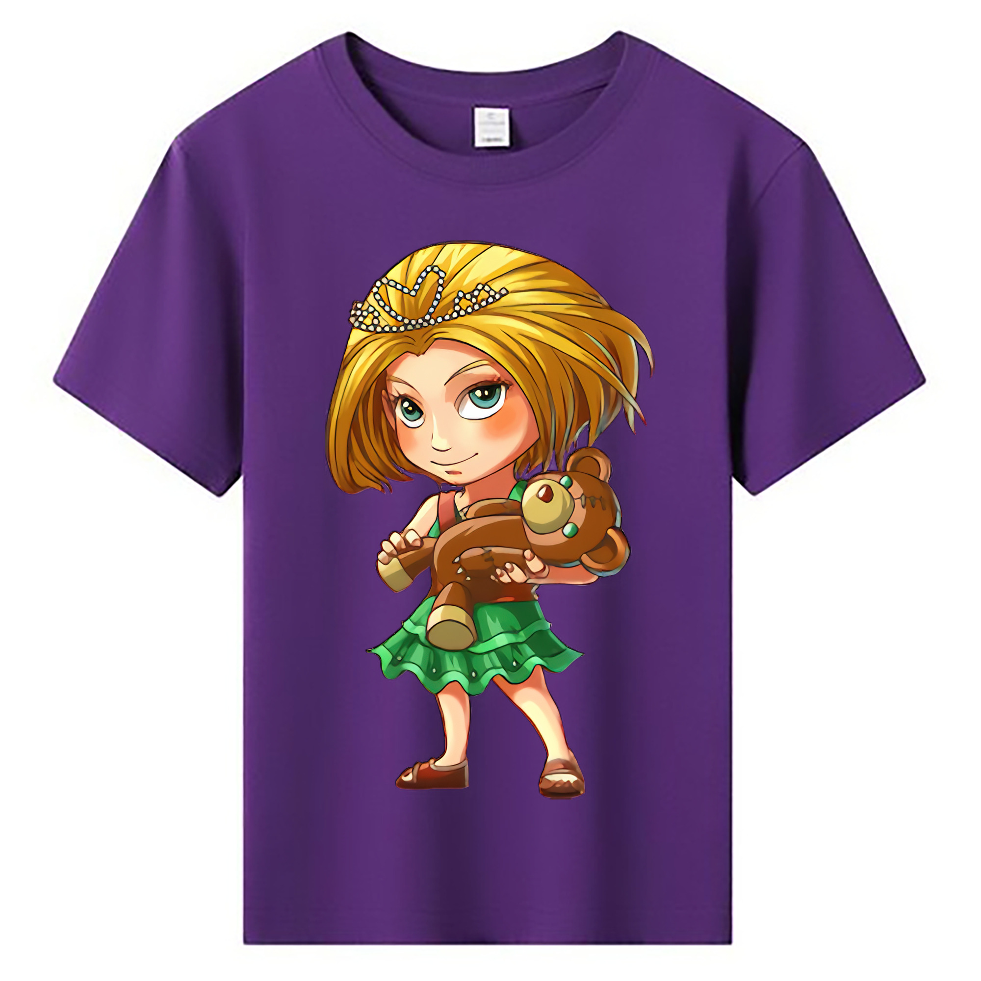（画像用） リーグ・オブ・レジェンド League of Legends LOL 綿100％キッズTシャツ（フロントプリント）