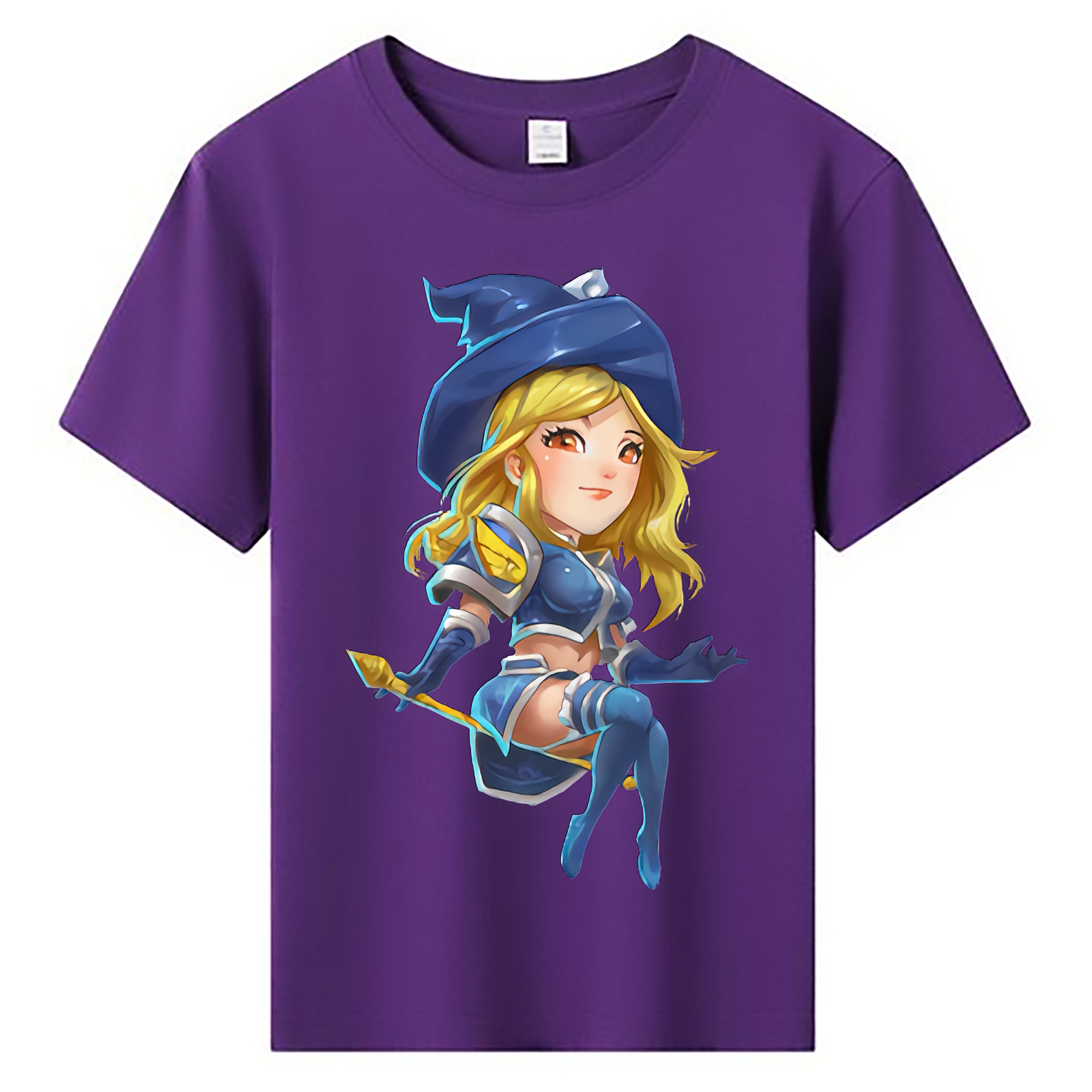 （画像用） リーグ・オブ・レジェンド League of Legends LOL 綿100％キッズTシャツ（フロントプリント）