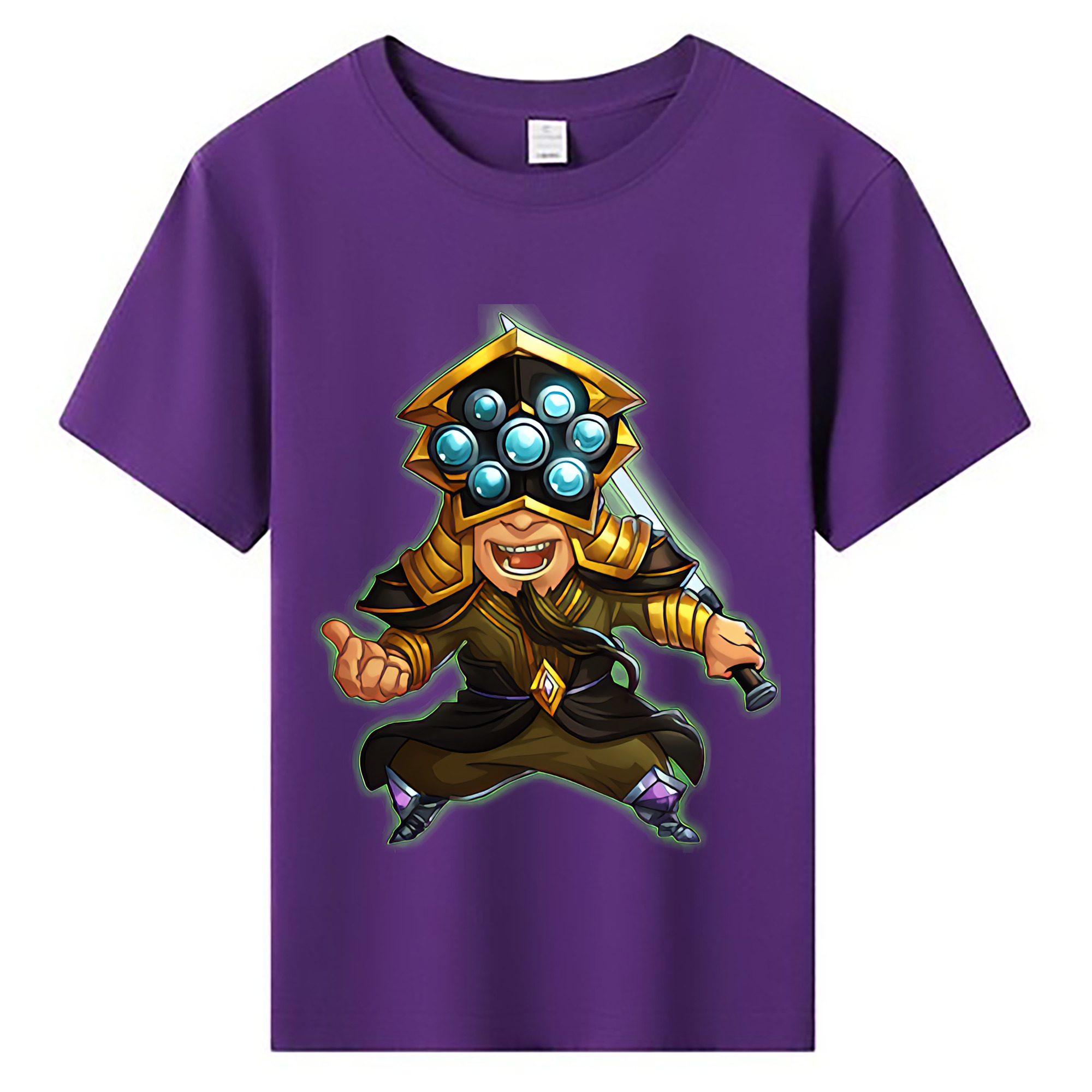 （画像用） リーグ・オブ・レジェンド League of Legends LOL 綿100％キッズTシャツ（フロントプリント）