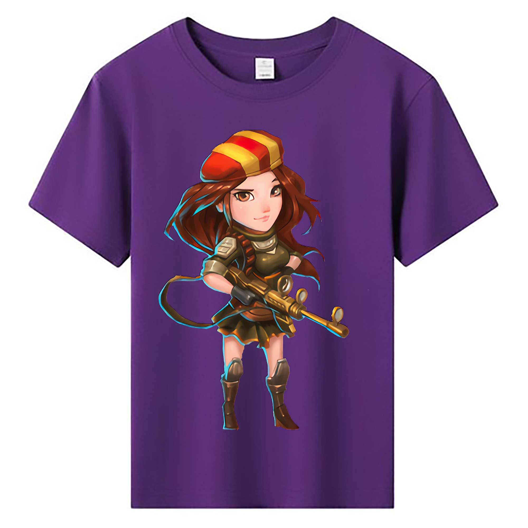 （画像用） リーグ・オブ・レジェンド League of Legends LOL 綿100％キッズTシャツ（フロントプリント）