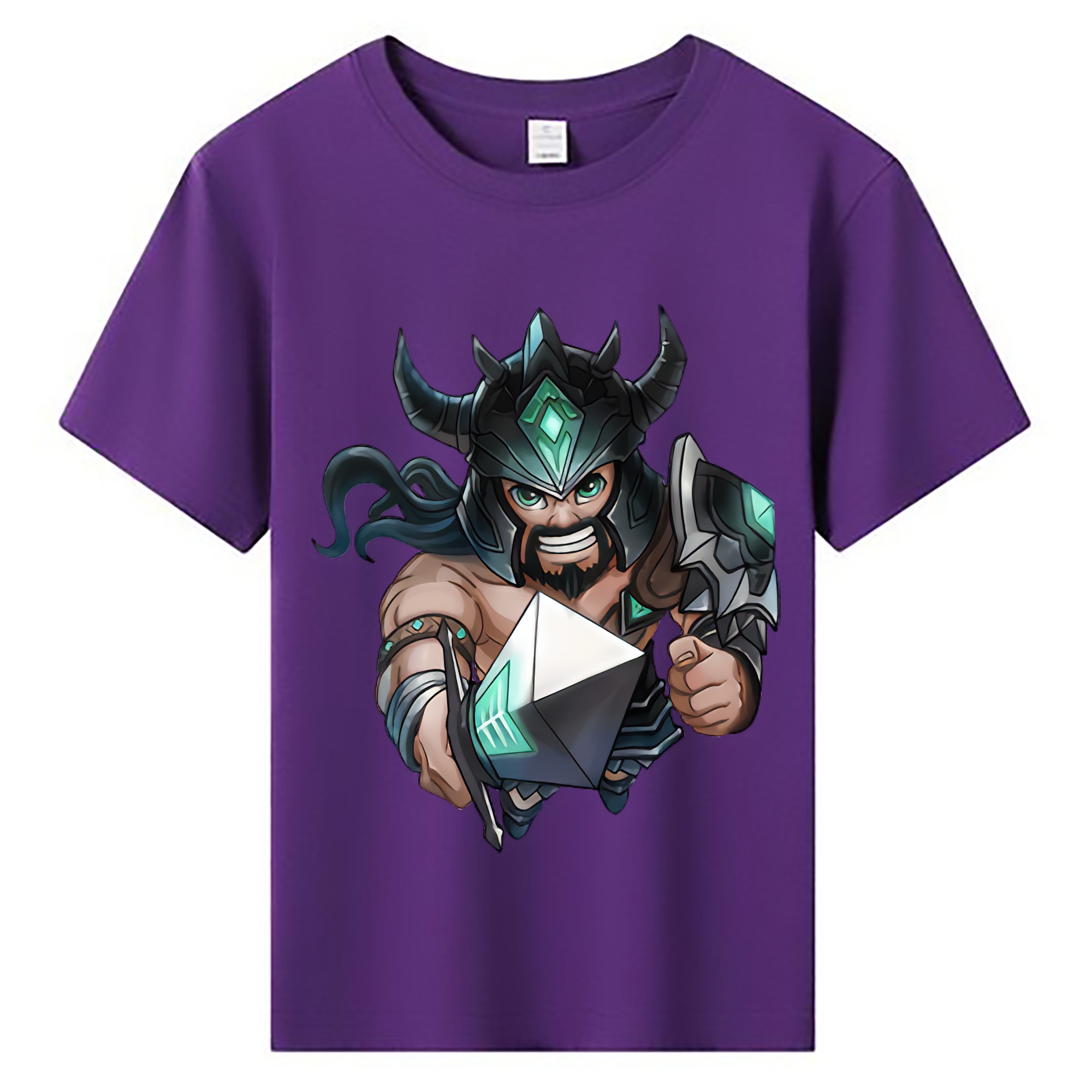 （画像用） リーグ・オブ・レジェンド League of Legends LOL 綿100％キッズTシャツ（フロントプリント）