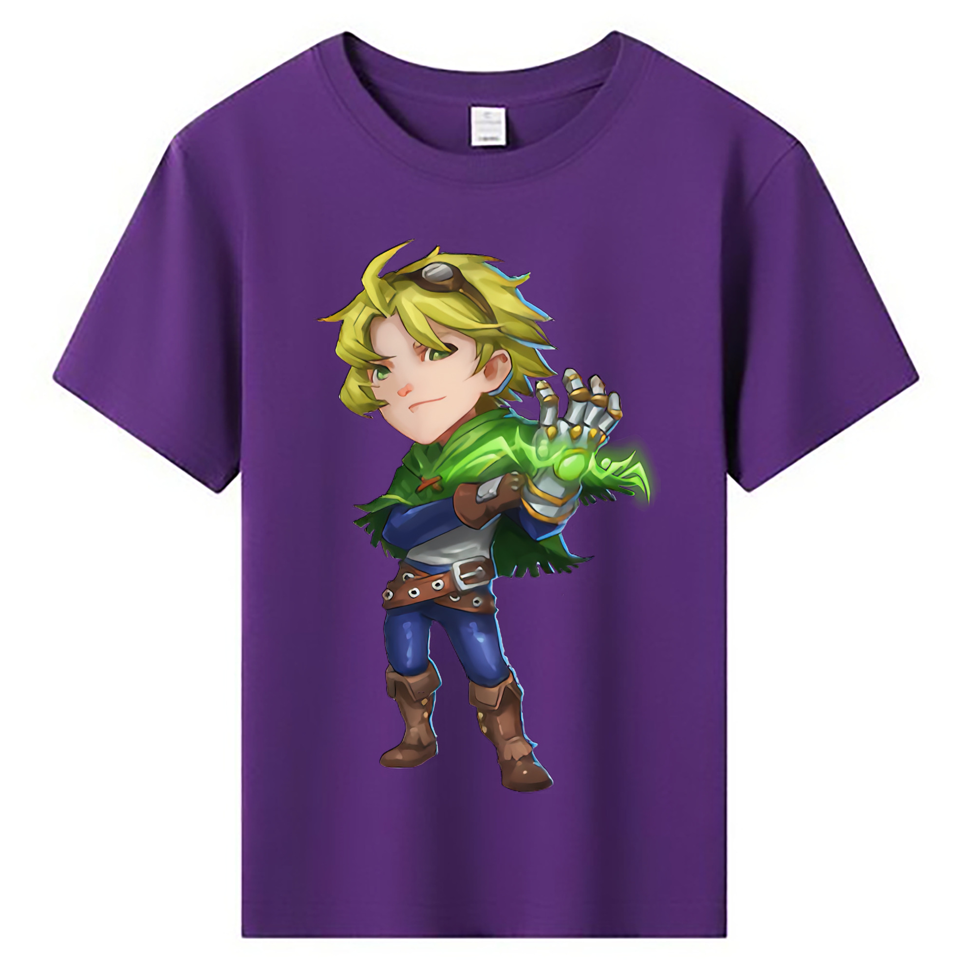 （画像用） リーグ・オブ・レジェンド League of Legends LOL 綿100％キッズTシャツ（フロントプリント）