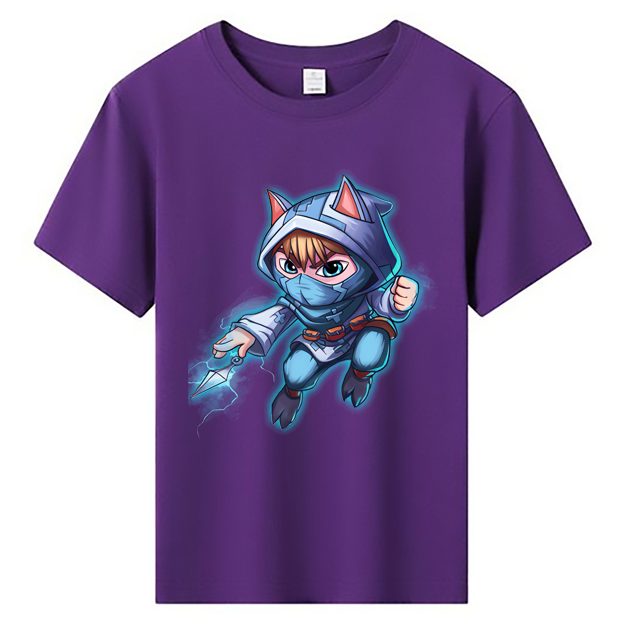 （画像用） リーグ・オブ・レジェンド League of Legends LOL 綿100％キッズTシャツ（フロントプリント）