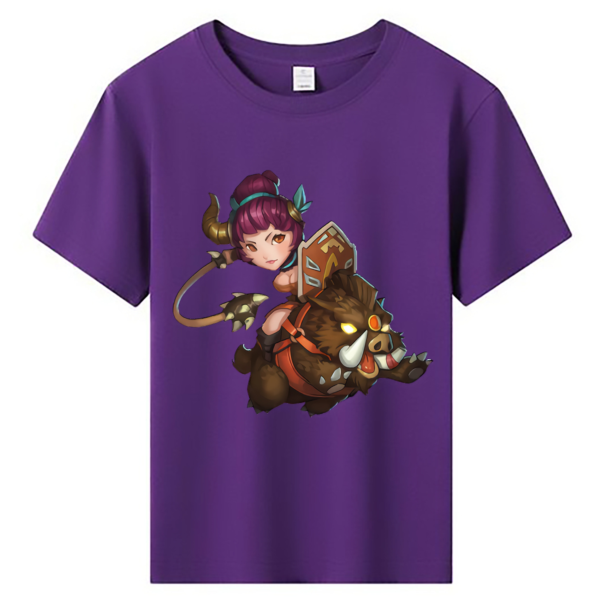 （画像用） リーグ・オブ・レジェンド League of Legends LOL 綿100％キッズTシャツ（フロントプリント）