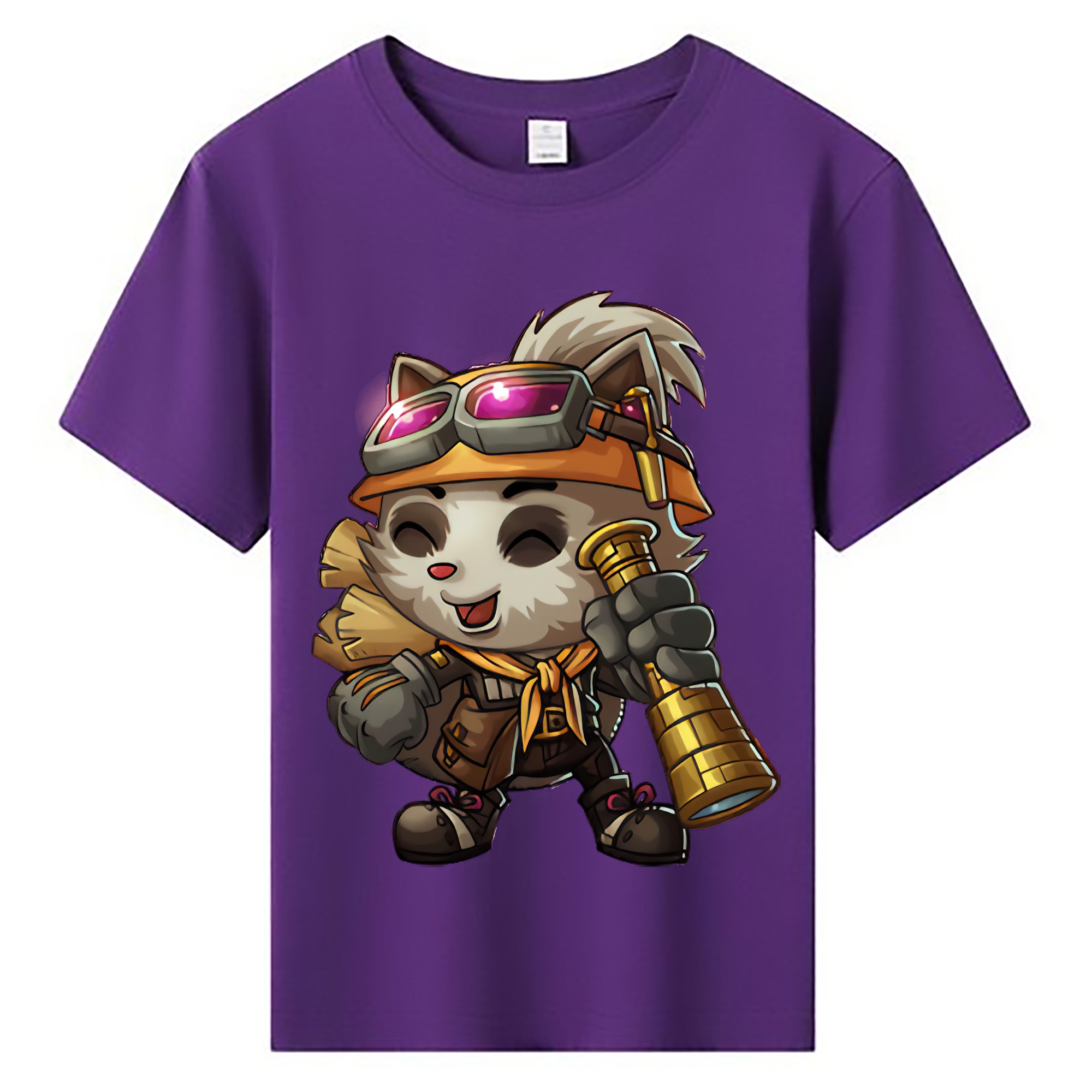 （画像用） リーグ・オブ・レジェンド League of Legends LOL 綿100％キッズTシャツ（フロントプリント）