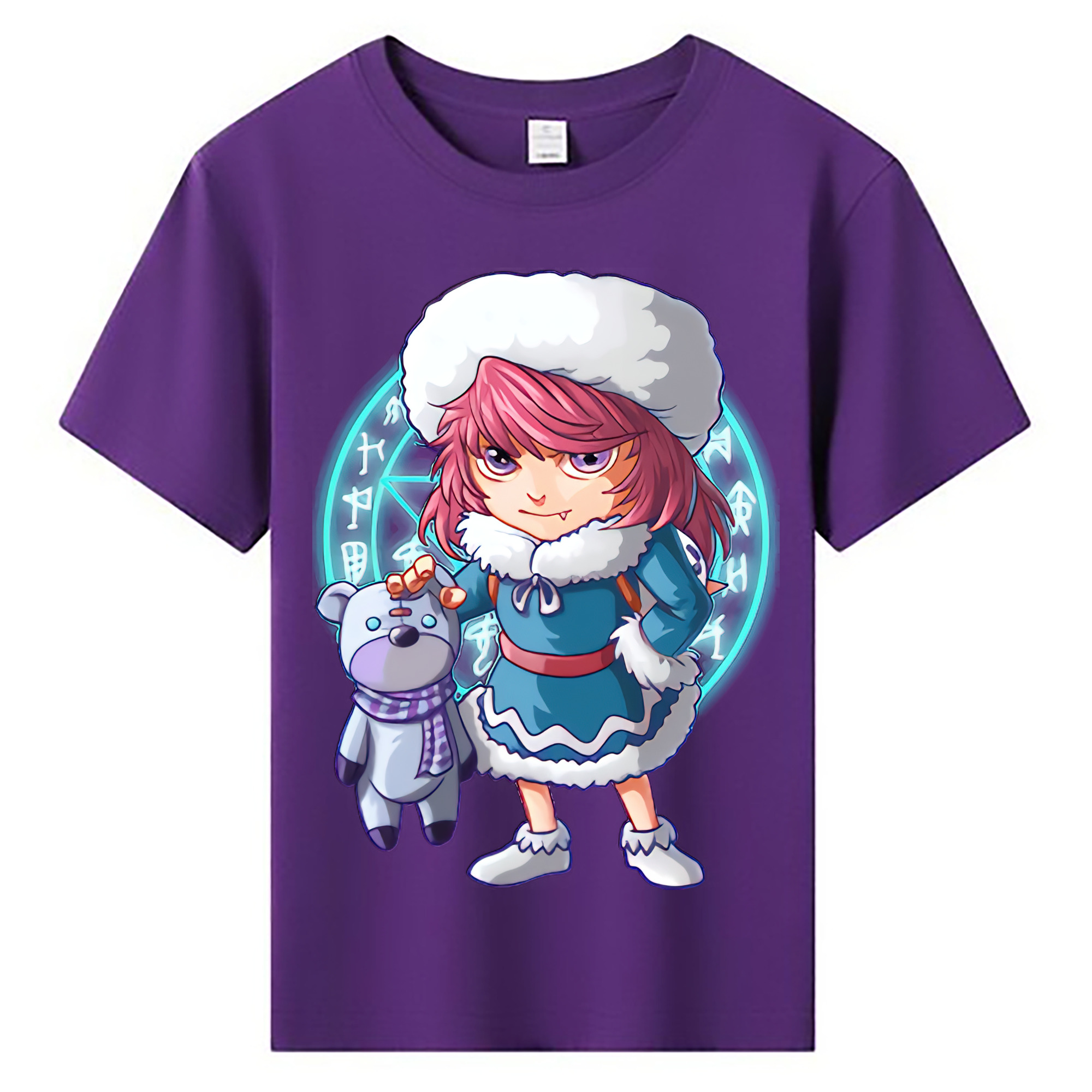 （画像用） リーグ・オブ・レジェンド League of Legends LOL 綿100％キッズTシャツ（フロントプリント）