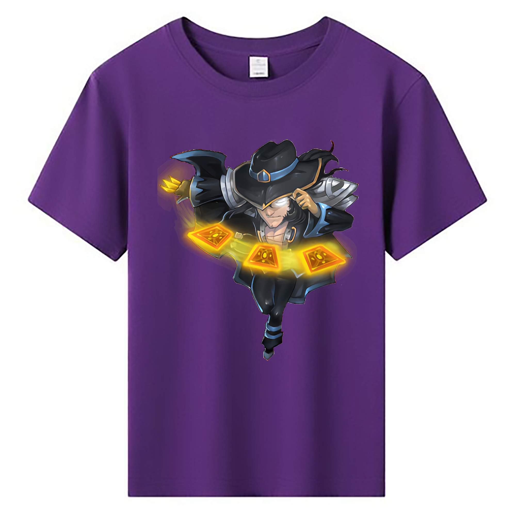 （画像用） リーグ・オブ・レジェンド League of Legends LOL 綿100％キッズTシャツ（フロントプリント）