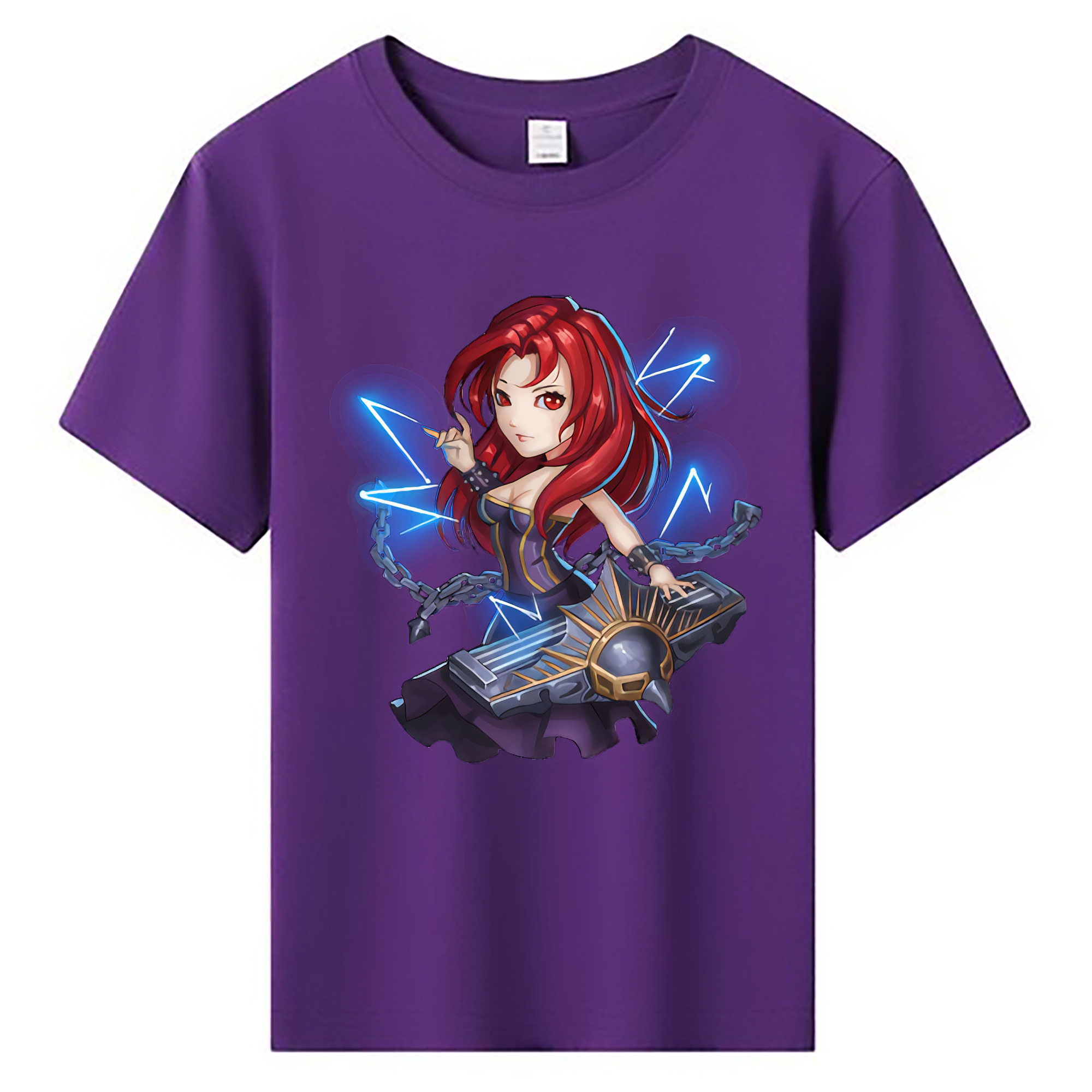 （画像用） リーグ・オブ・レジェンド League of Legends LOL 綿100％キッズTシャツ（フロントプリント）