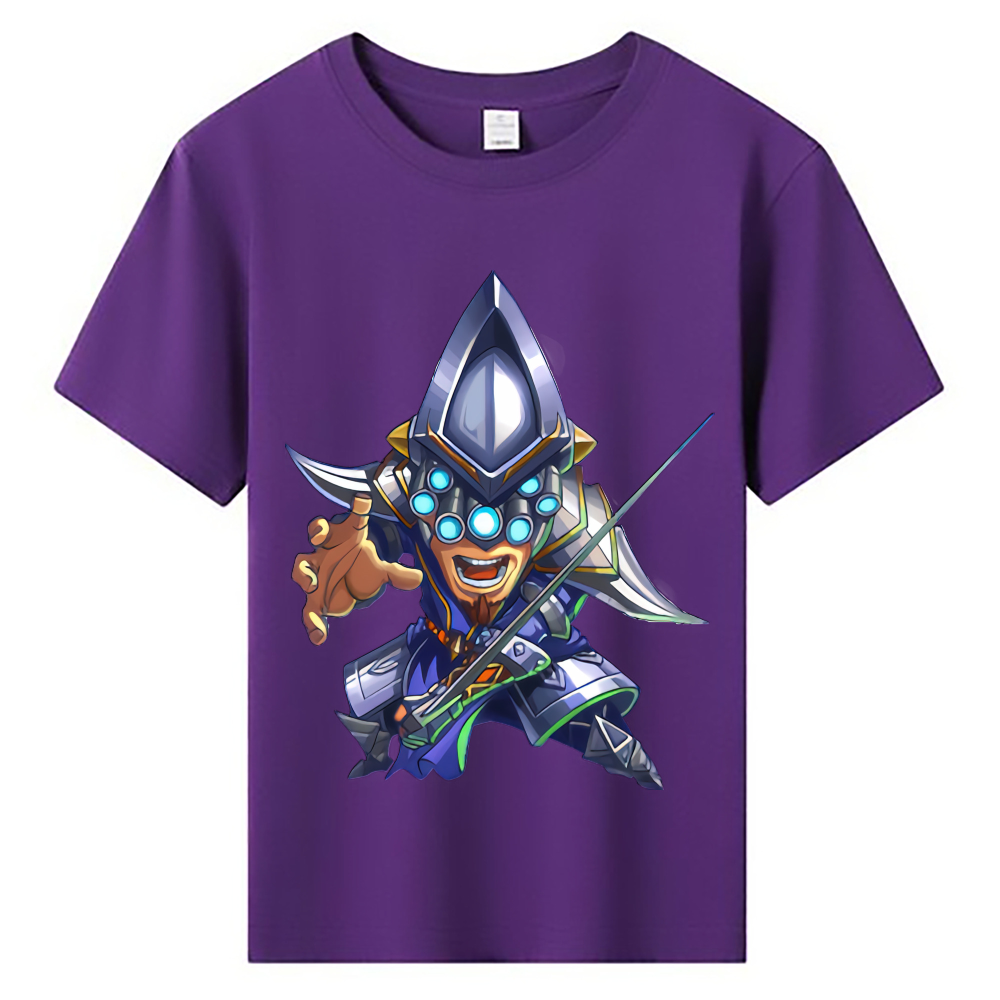 （画像用） リーグ・オブ・レジェンド League of Legends LOL 綿100％キッズTシャツ（フロントプリント）