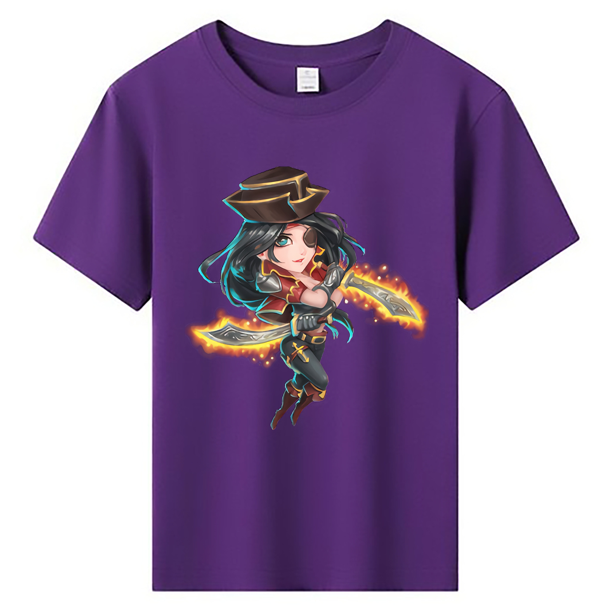（画像用） リーグ・オブ・レジェンド League of Legends LOL 綿100％キッズTシャツ（フロントプリント）
