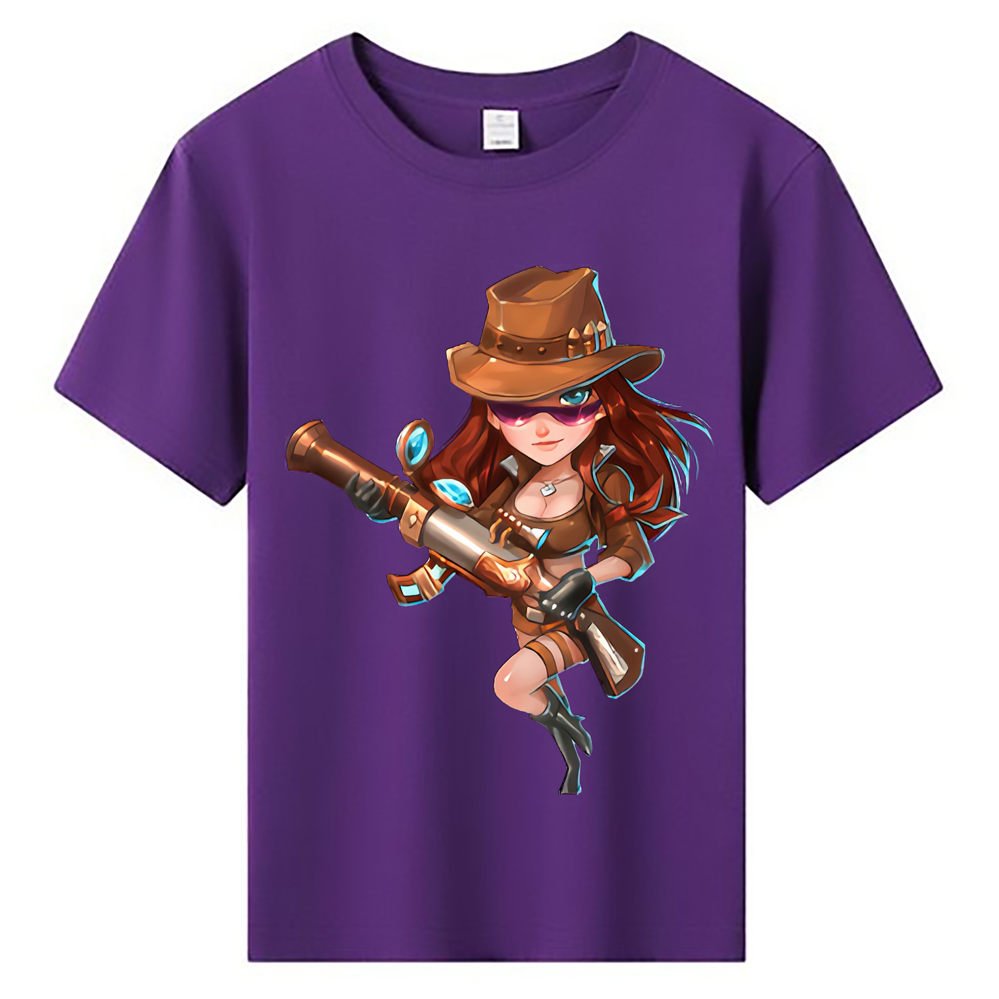 （画像用） リーグ・オブ・レジェンド League of Legends LOL 綿100％キッズTシャツ（フロントプリント）