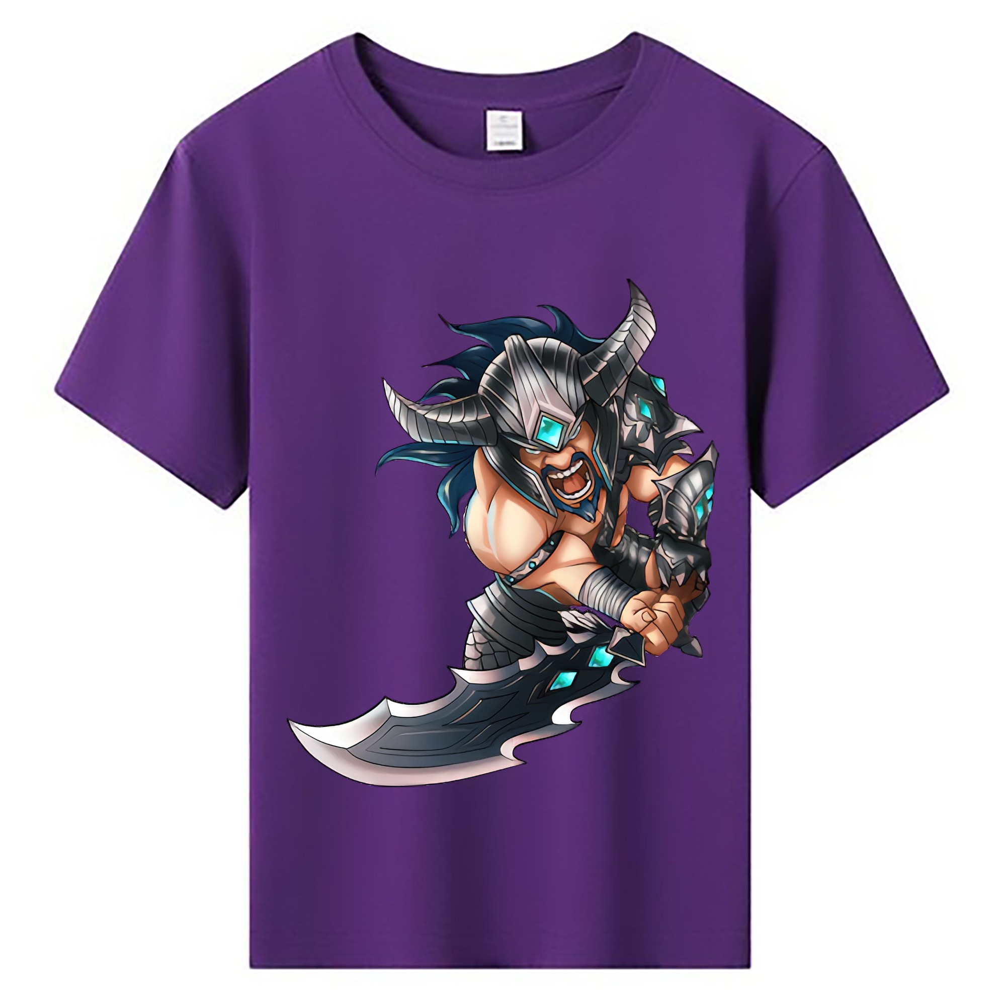 （画像用） リーグ・オブ・レジェンド League of Legends LOL 綿100％キッズTシャツ（フロントプリント）