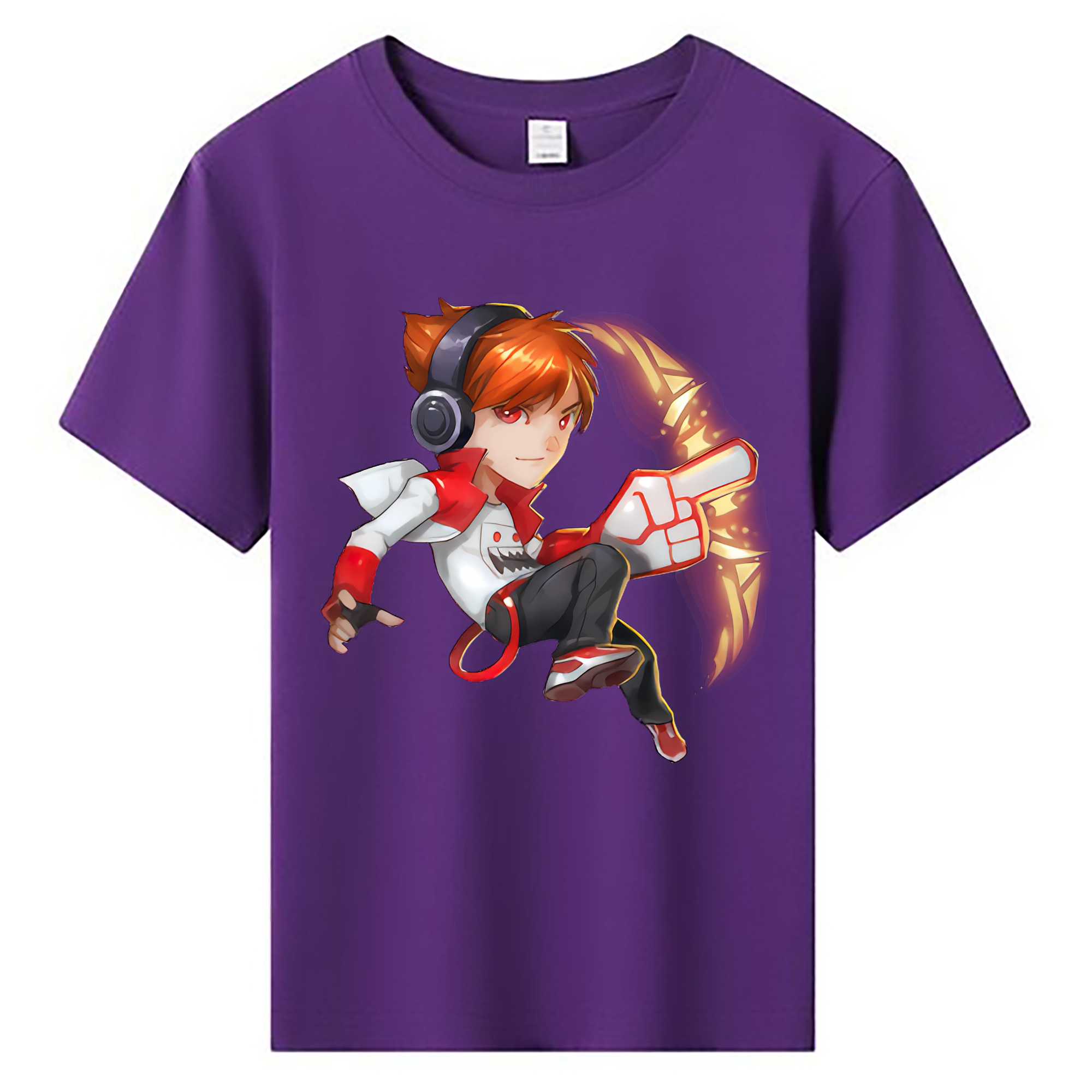 （画像用） リーグ・オブ・レジェンド League of Legends LOL 綿100％キッズTシャツ（フロントプリント）
