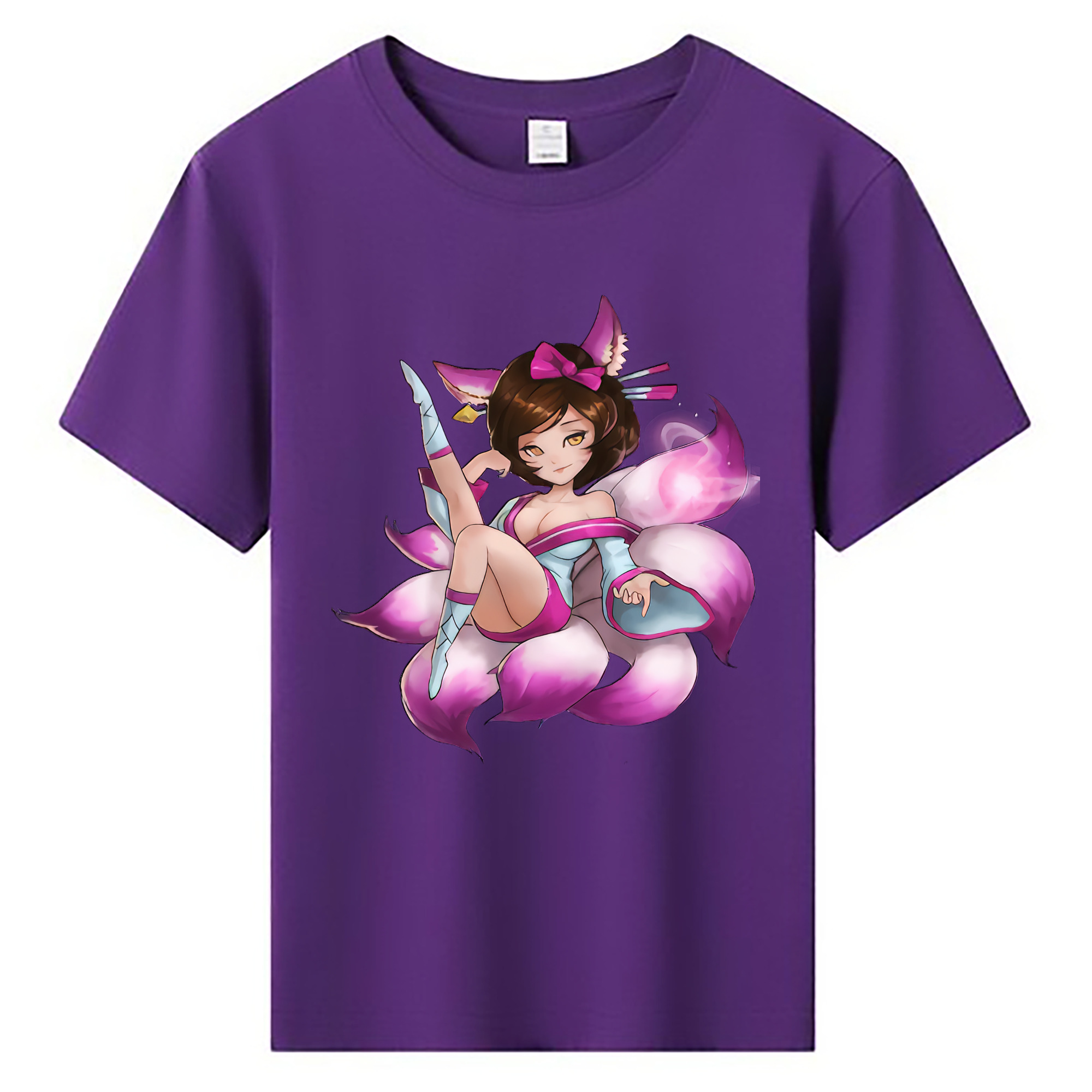（画像用） リーグ・オブ・レジェンド League of Legends LOL 綿100％キッズTシャツ（フロントプリント）