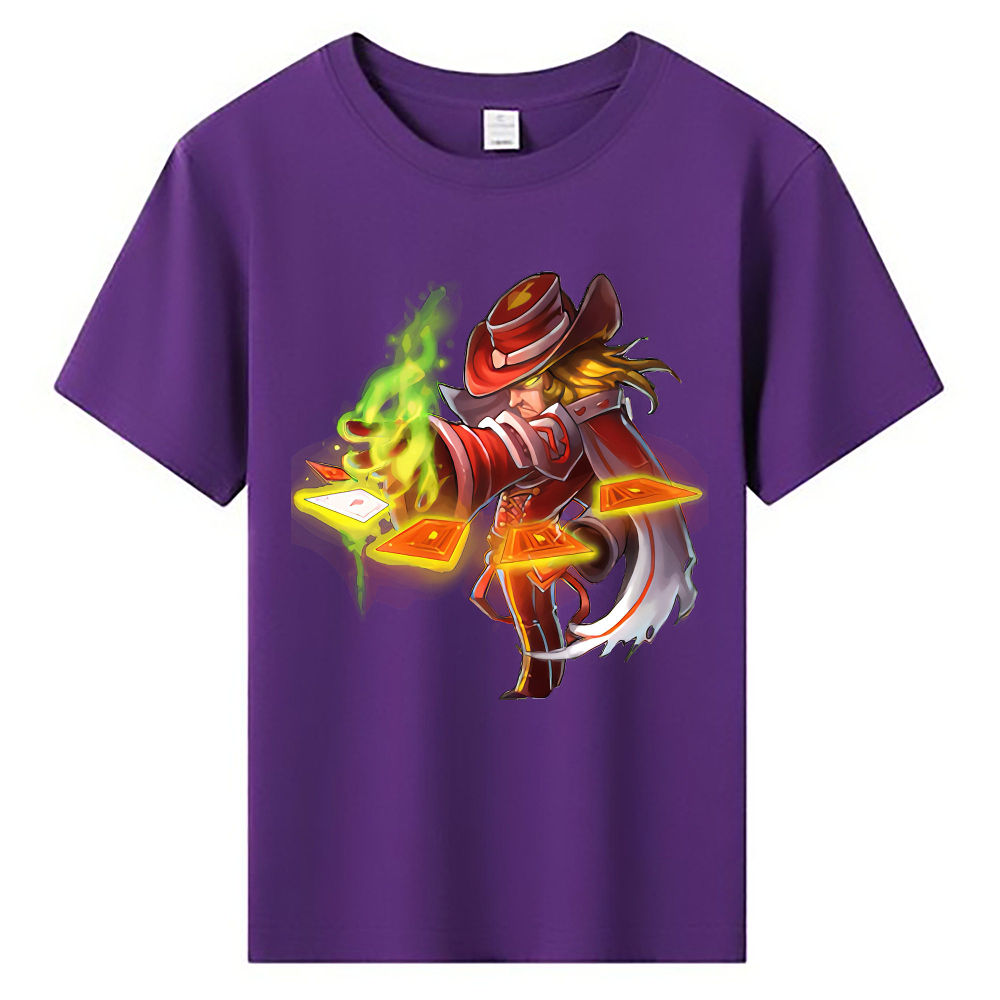 （画像用） リーグ・オブ・レジェンド League of Legends LOL 綿100％キッズTシャツ（フロントプリント）