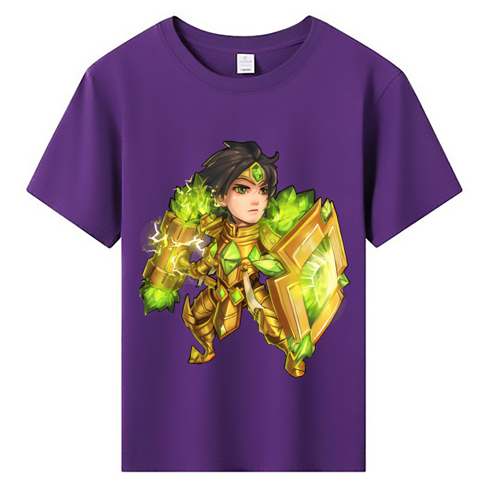 （画像用） リーグ・オブ・レジェンド League of Legends LOL 綿100％キッズTシャツ（フロントプリント）