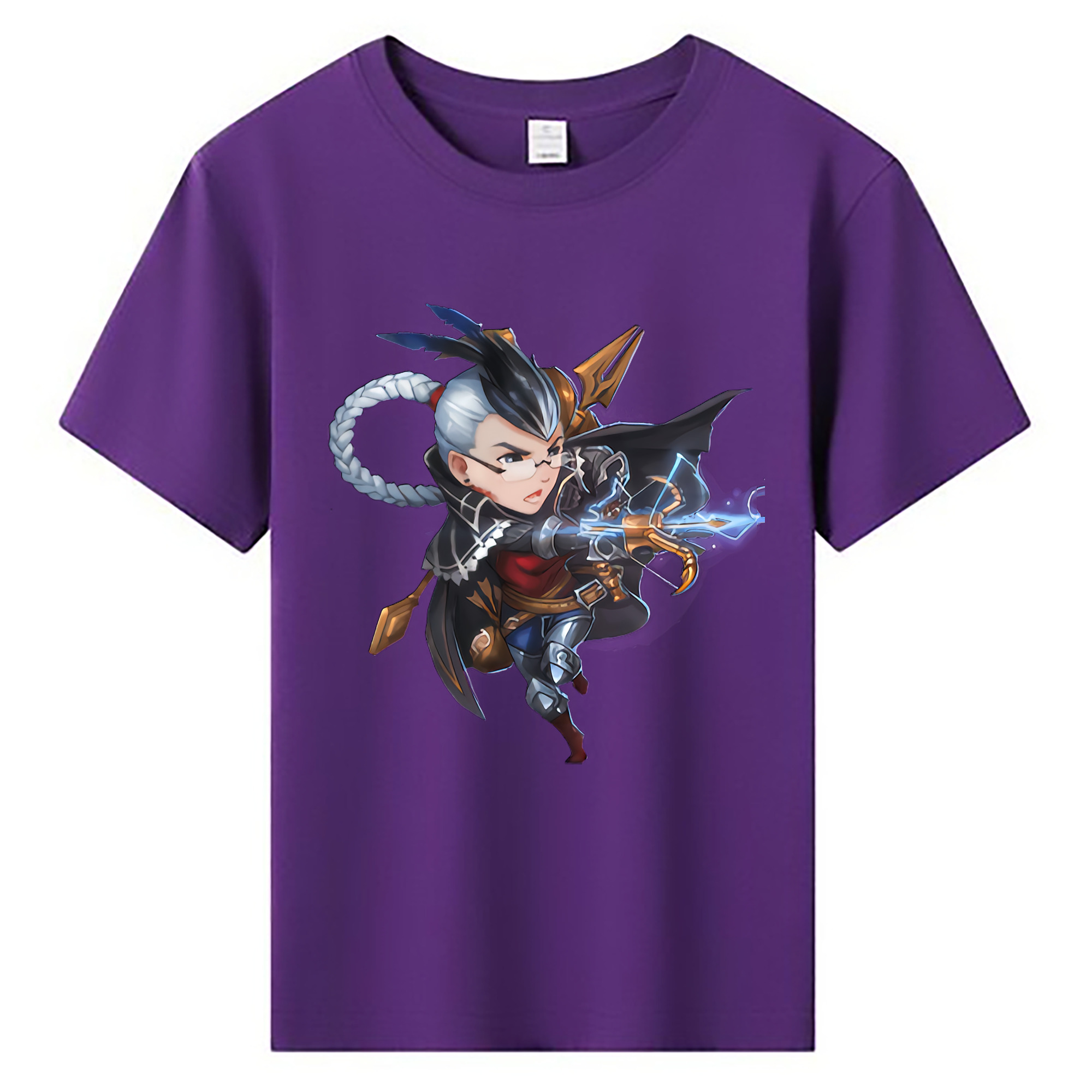 （画像用） リーグ・オブ・レジェンド League of Legends LOL 綿100％キッズTシャツ（フロントプリント）