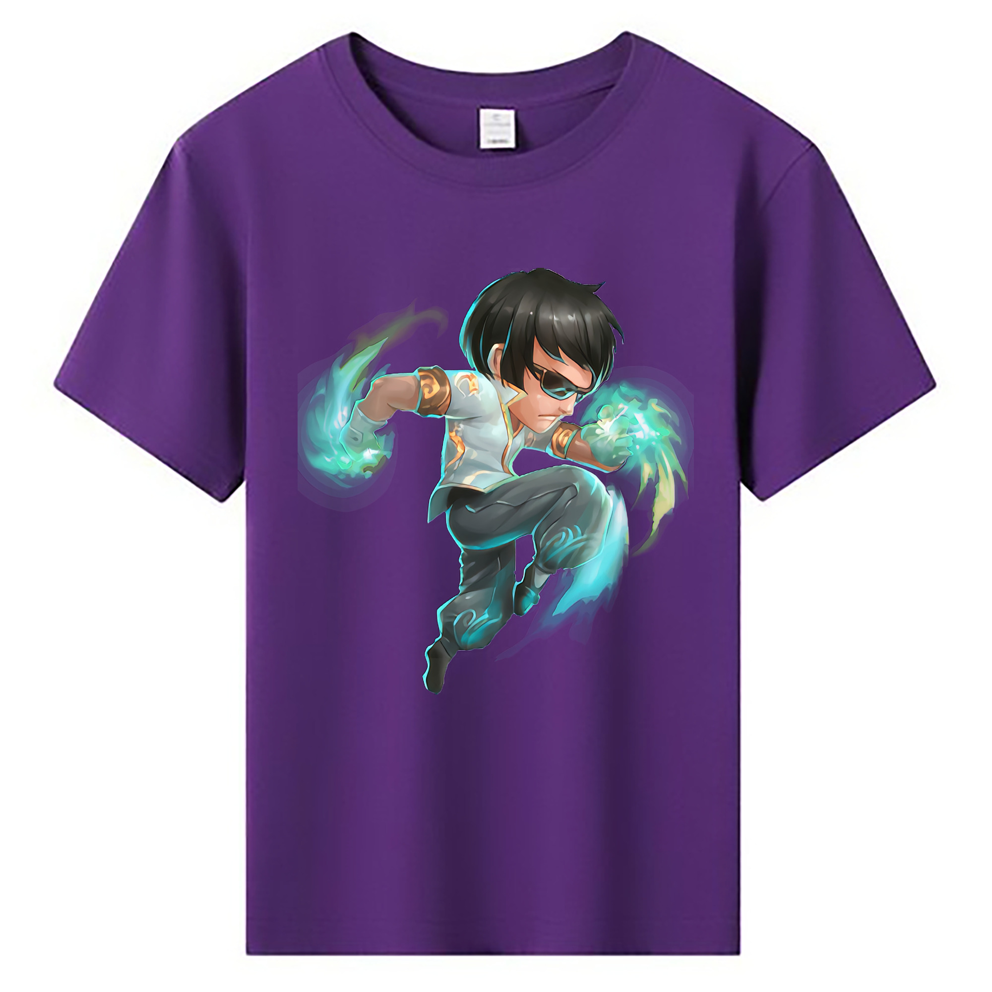 （画像用） リーグ・オブ・レジェンド League of Legends LOL 綿100％キッズTシャツ（フロントプリント）