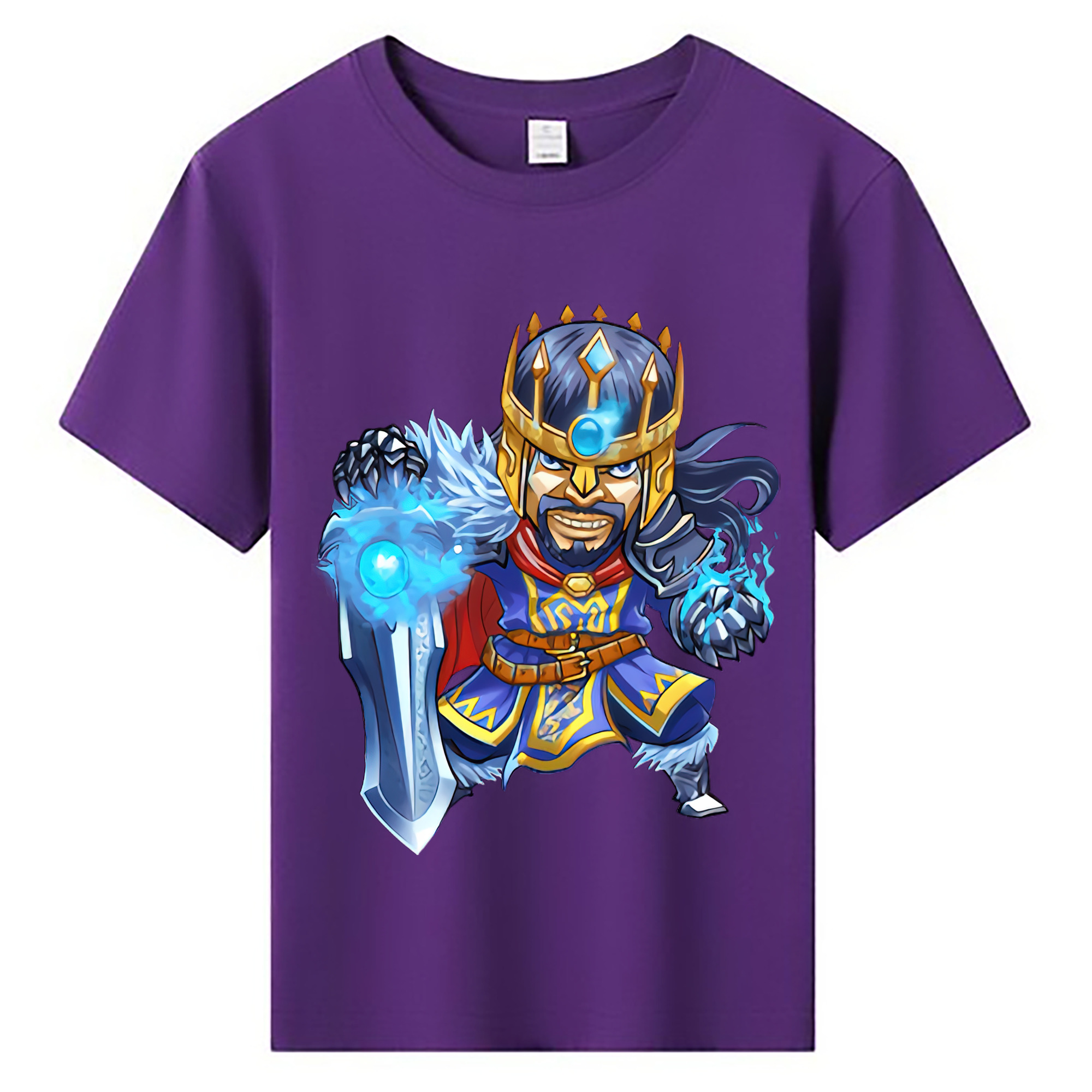 （画像用） リーグ・オブ・レジェンド League of Legends LOL 綿100％キッズTシャツ（フロントプリント）