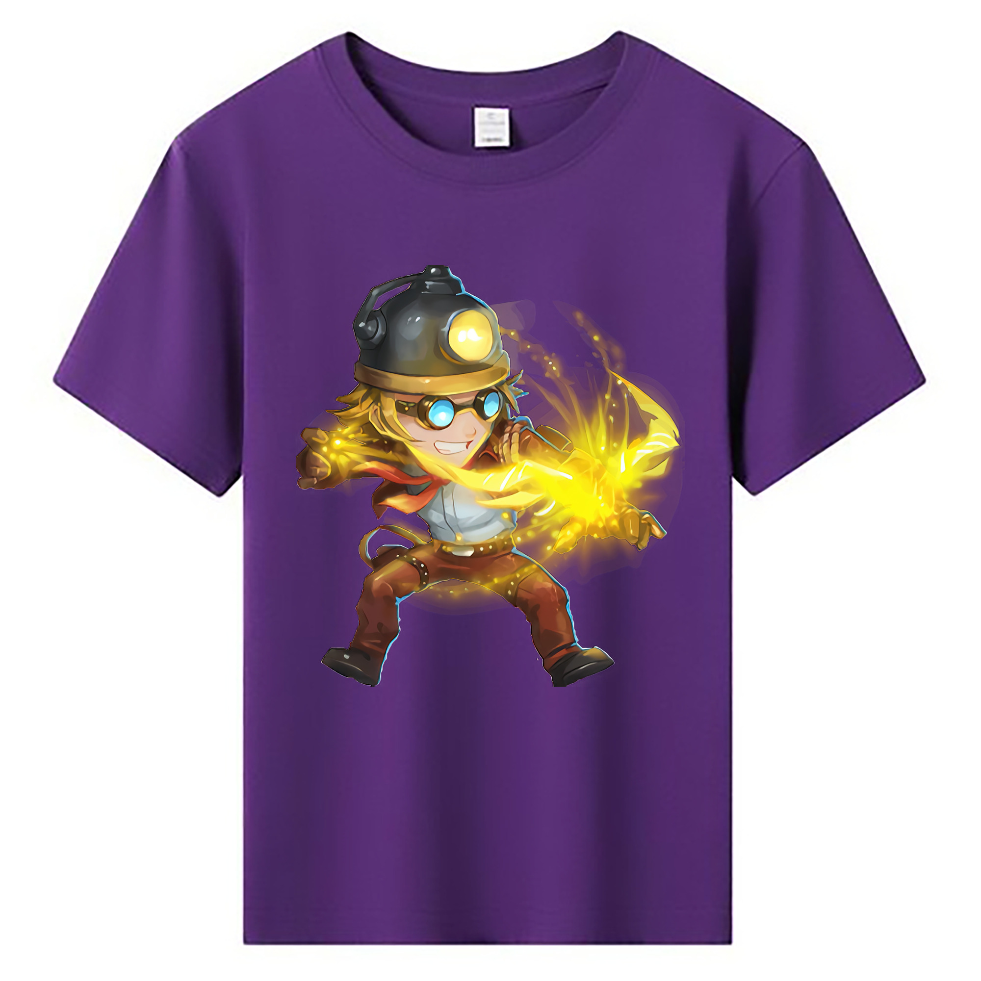 （画像用） リーグ・オブ・レジェンド League of Legends LOL 綿100％キッズTシャツ（フロントプリント）