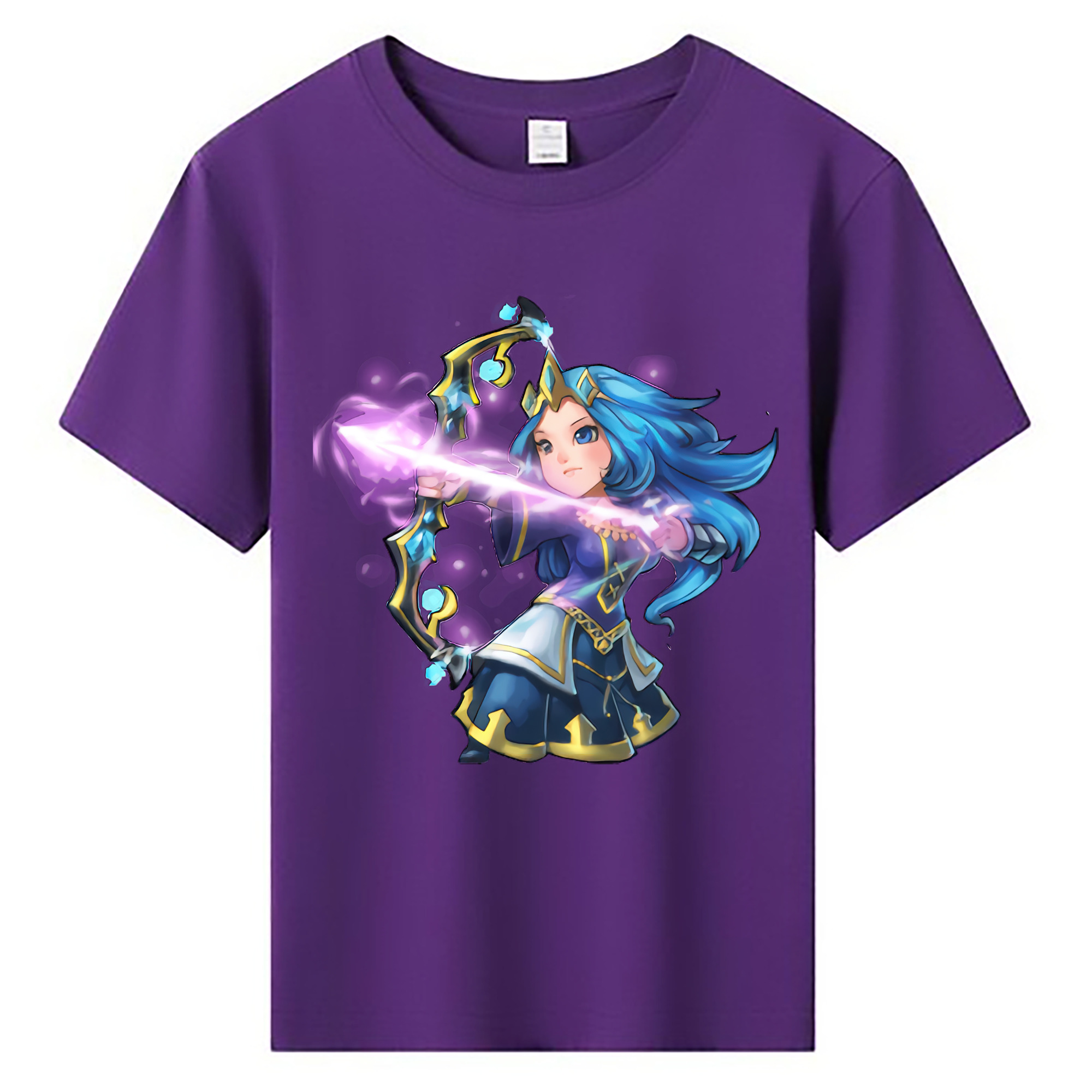（画像用） リーグ・オブ・レジェンド League of Legends LOL 綿100％キッズTシャツ（フロントプリント）