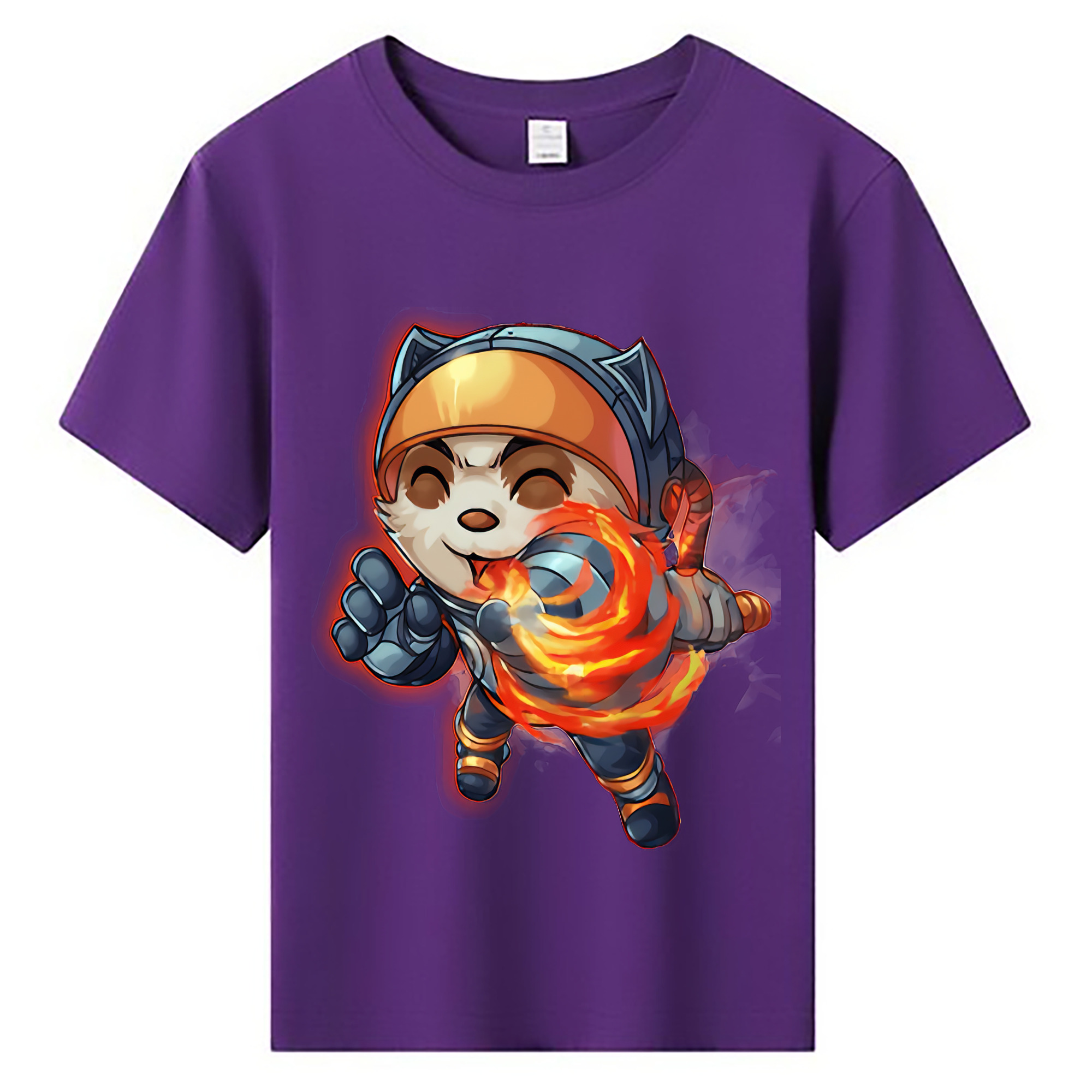 （画像用） リーグ・オブ・レジェンド League of Legends LOL 綿100％キッズTシャツ（フロントプリント）
