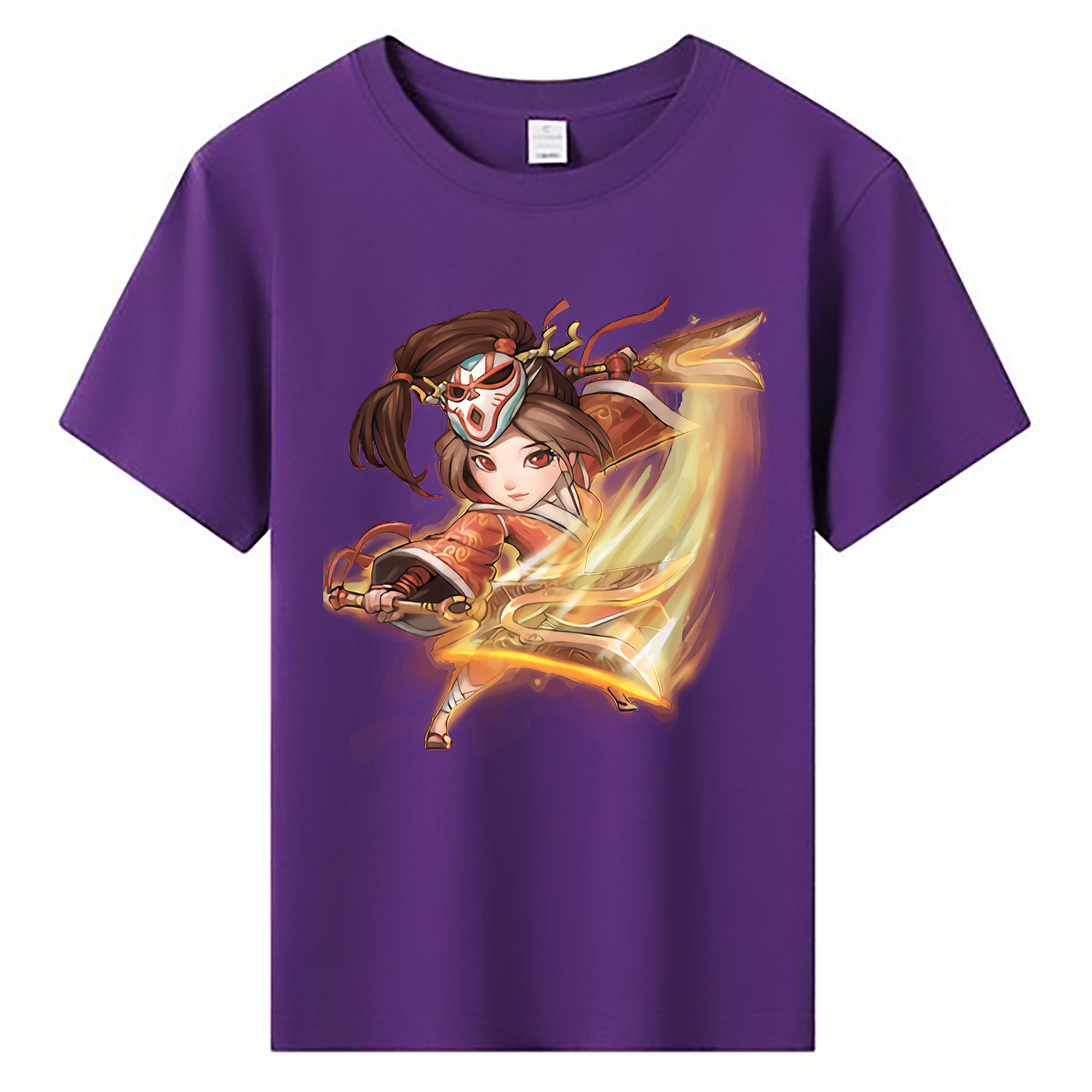 （画像用） リーグ・オブ・レジェンド League of Legends LOL 綿100％キッズTシャツ（フロントプリント）