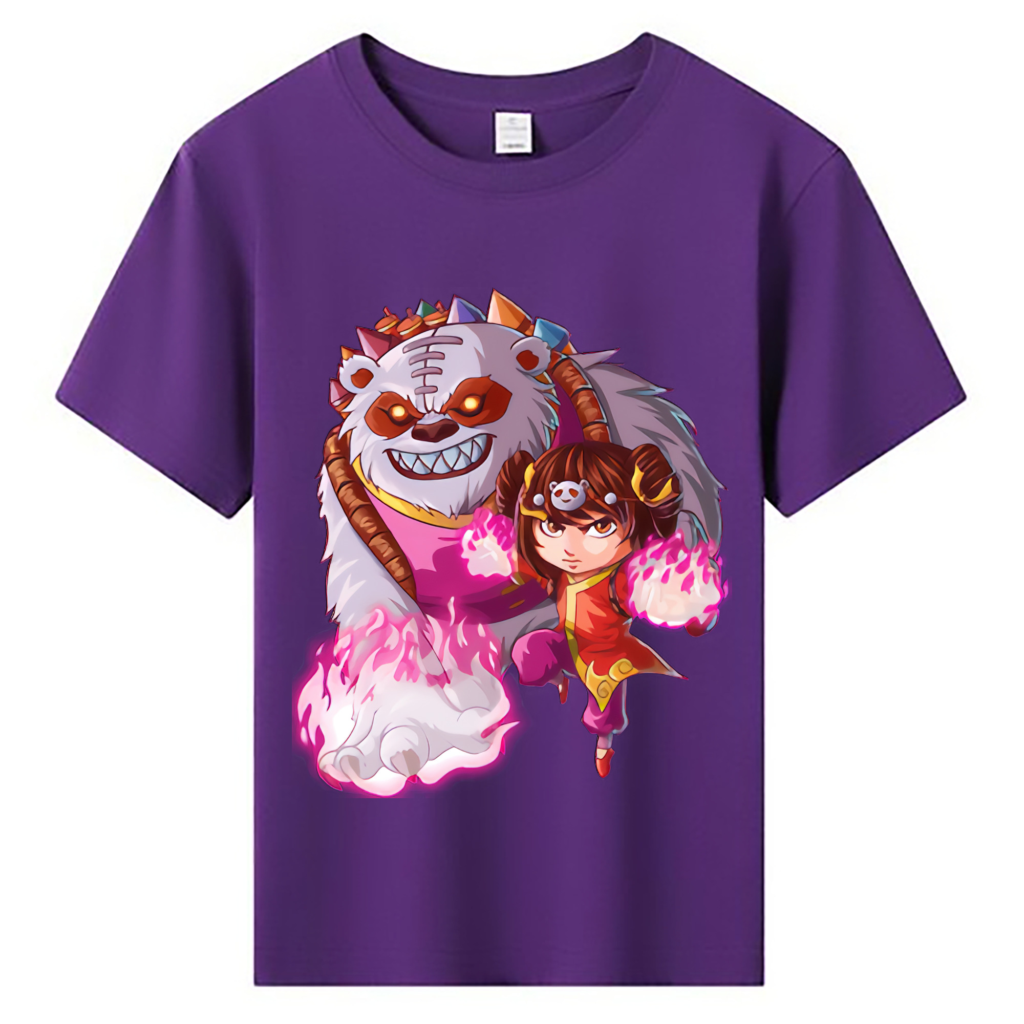 （画像用） リーグ・オブ・レジェンド League of Legends LOL 綿100％キッズTシャツ（フロントプリント）