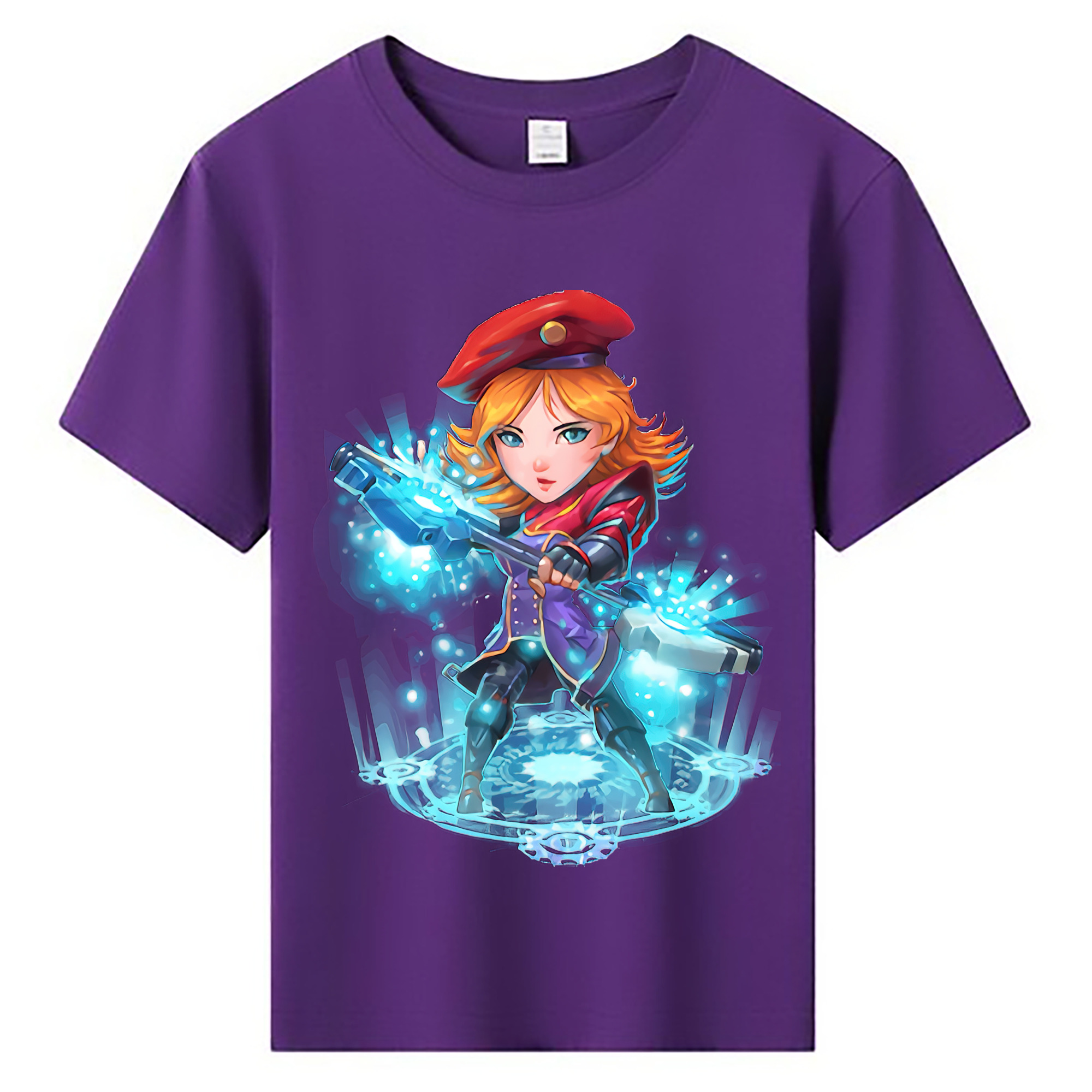 （画像用） リーグ・オブ・レジェンド League of Legends LOL 綿100％キッズTシャツ（フロントプリント）