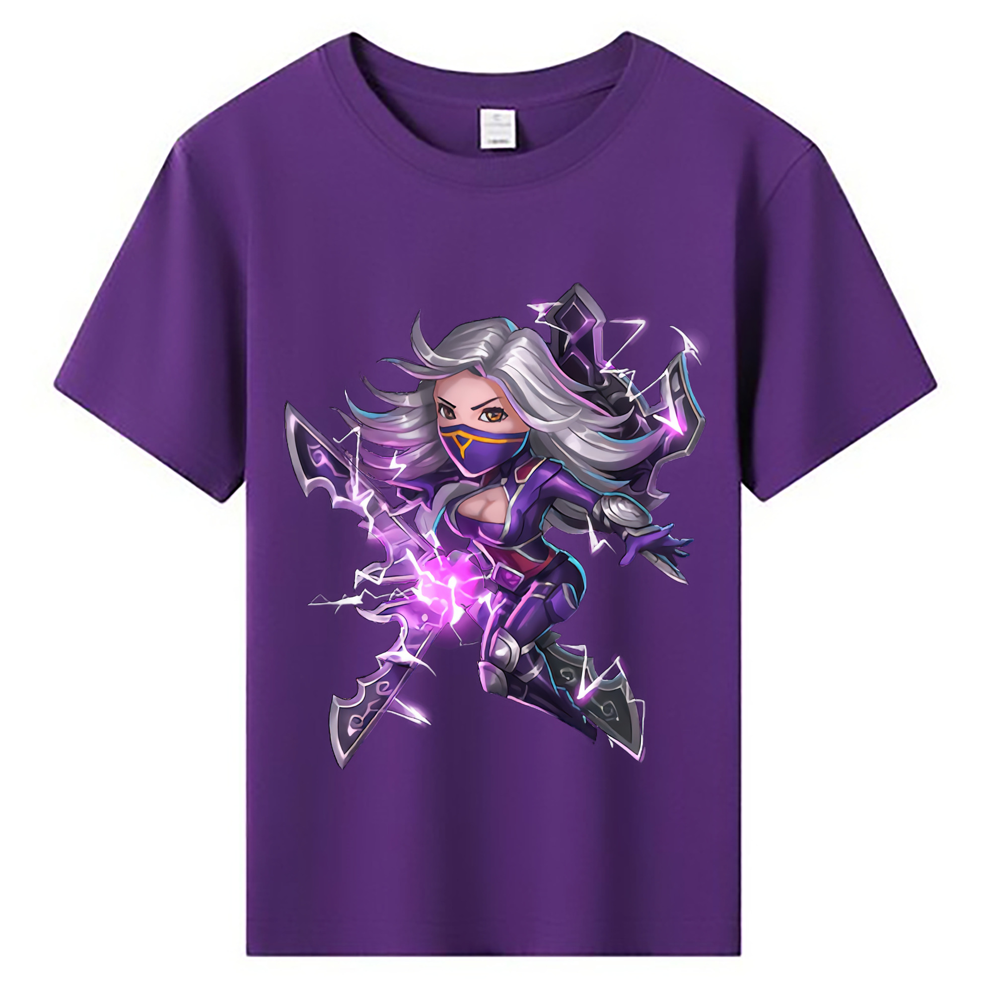 （画像用） リーグ・オブ・レジェンド League of Legends LOL 綿100％キッズTシャツ（フロントプリント）