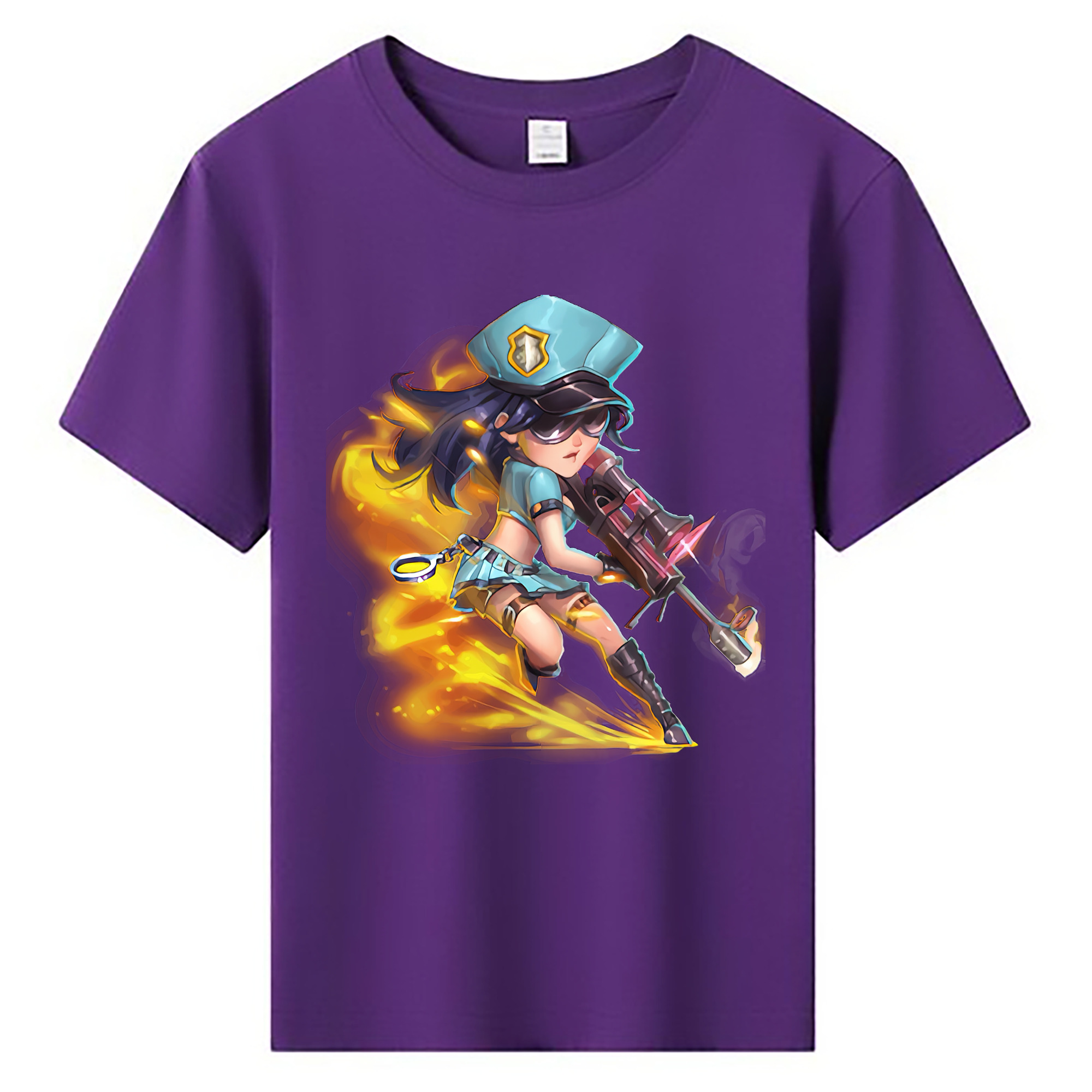 （画像用） リーグ・オブ・レジェンド League of Legends LOL 綿100％キッズTシャツ（フロントプリント）