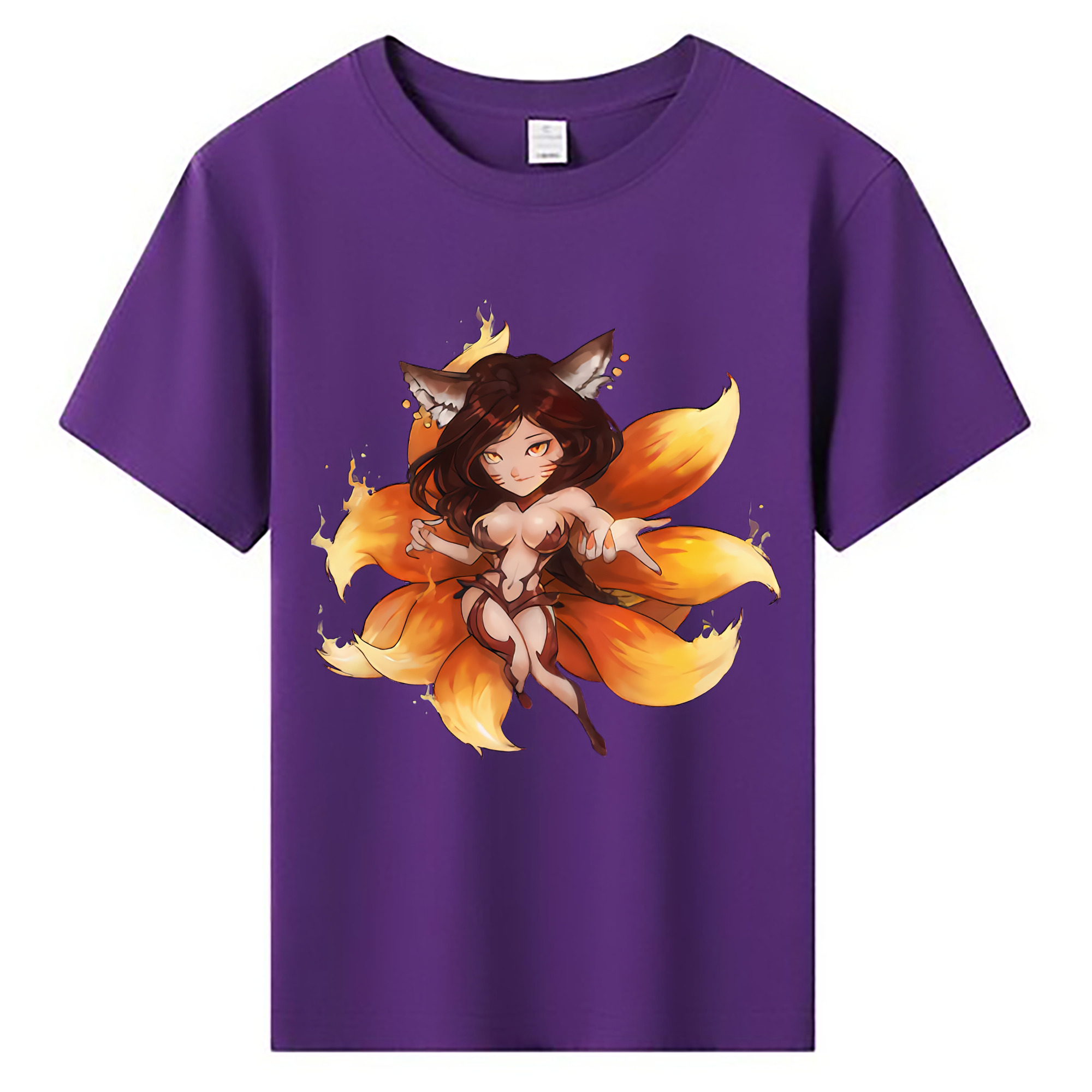 （画像用） リーグ・オブ・レジェンド League of Legends LOL 綿100％キッズTシャツ（フロントプリント）