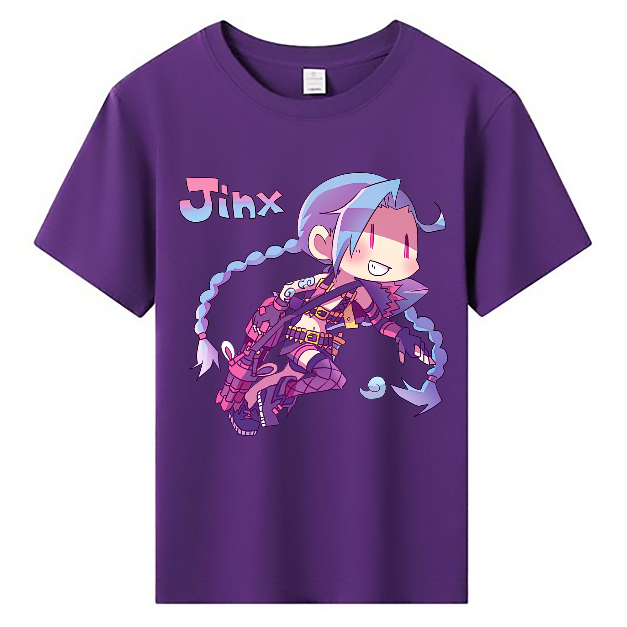 （画像用） リーグ・オブ・レジェンド League of Legends LOL 綿100％キッズTシャツ（フロントプリント）
