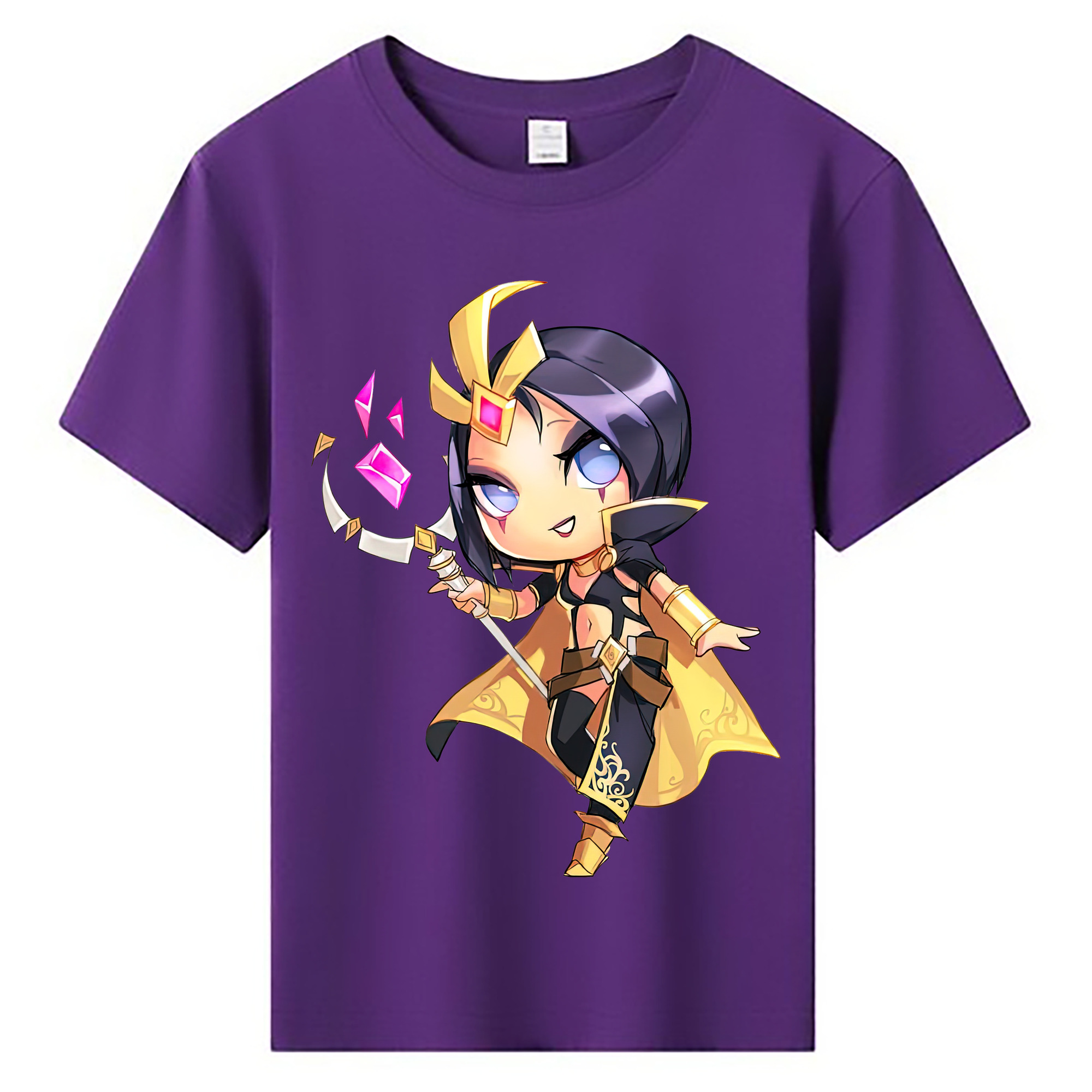 （画像用） リーグ・オブ・レジェンド League of Legends LOL 綿100％キッズTシャツ（フロントプリント）