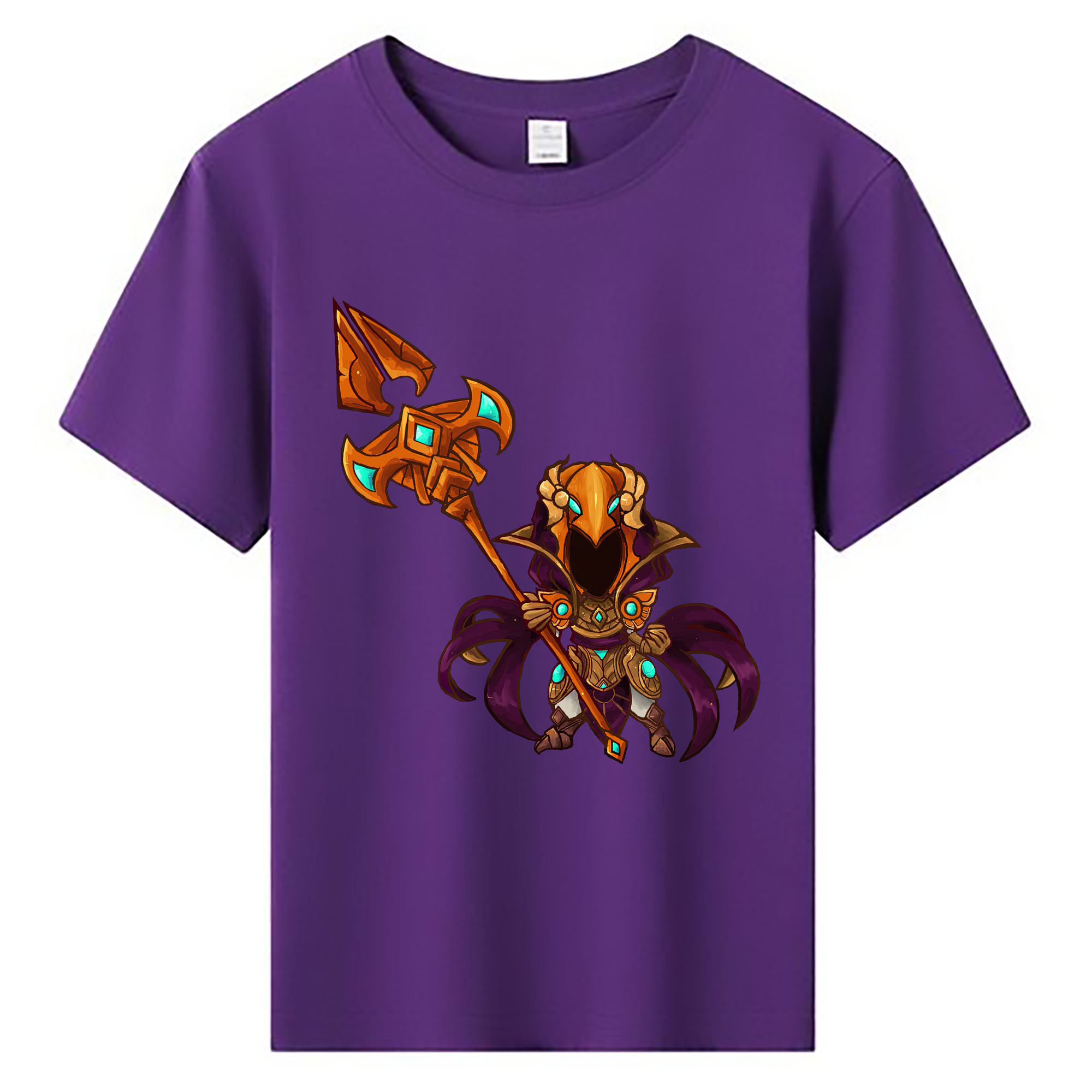 （画像用） リーグ・オブ・レジェンド League of Legends LOL 綿100％キッズTシャツ（フロントプリント）