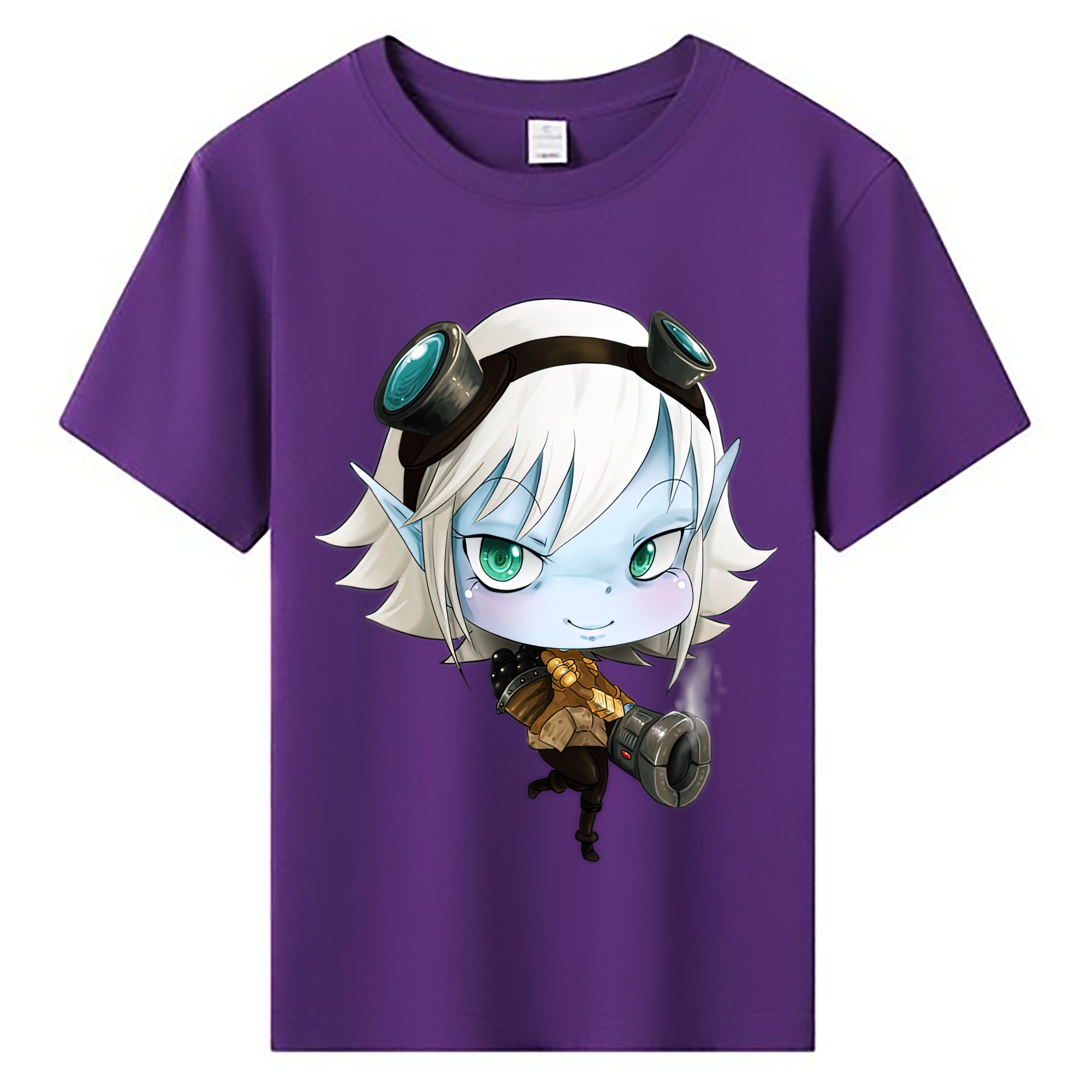 （画像用） リーグ・オブ・レジェンド League of Legends LOL 綿100％キッズTシャツ（フロントプリント）