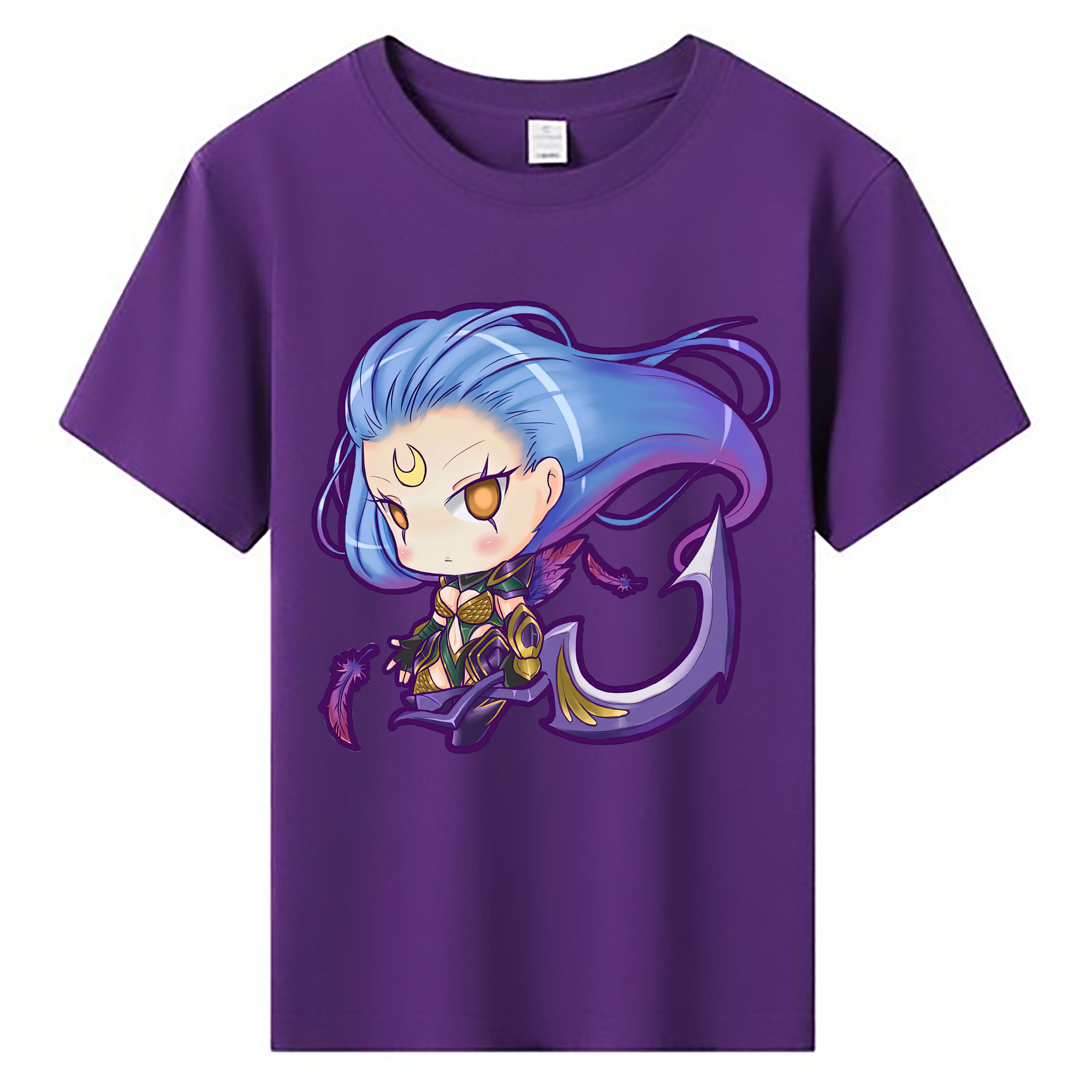 （画像用） リーグ・オブ・レジェンド League of Legends LOL 綿100％キッズTシャツ（フロントプリント）