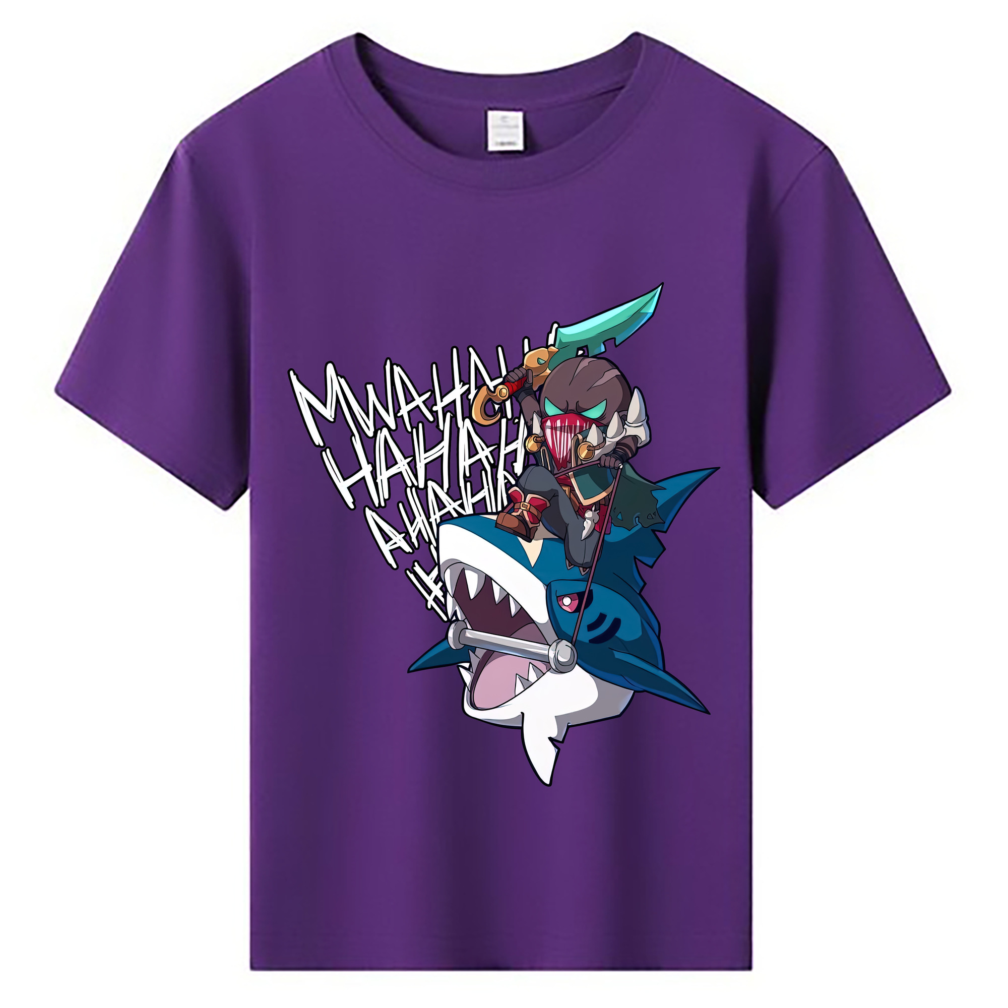 （画像用） リーグ・オブ・レジェンド League of Legends LOL 綿100％キッズTシャツ（フロントプリント）
