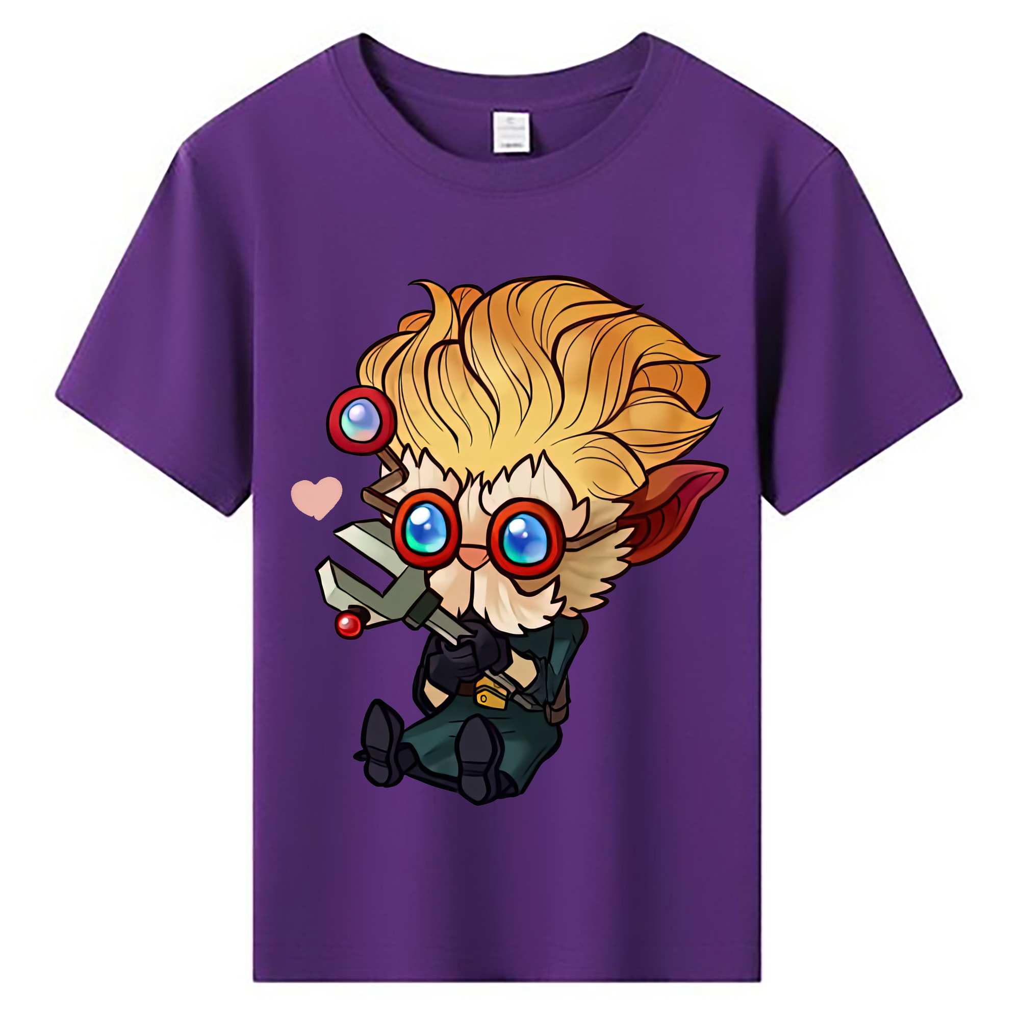 （画像用） リーグ・オブ・レジェンド League of Legends LOL 綿100％キッズTシャツ（フロントプリント）