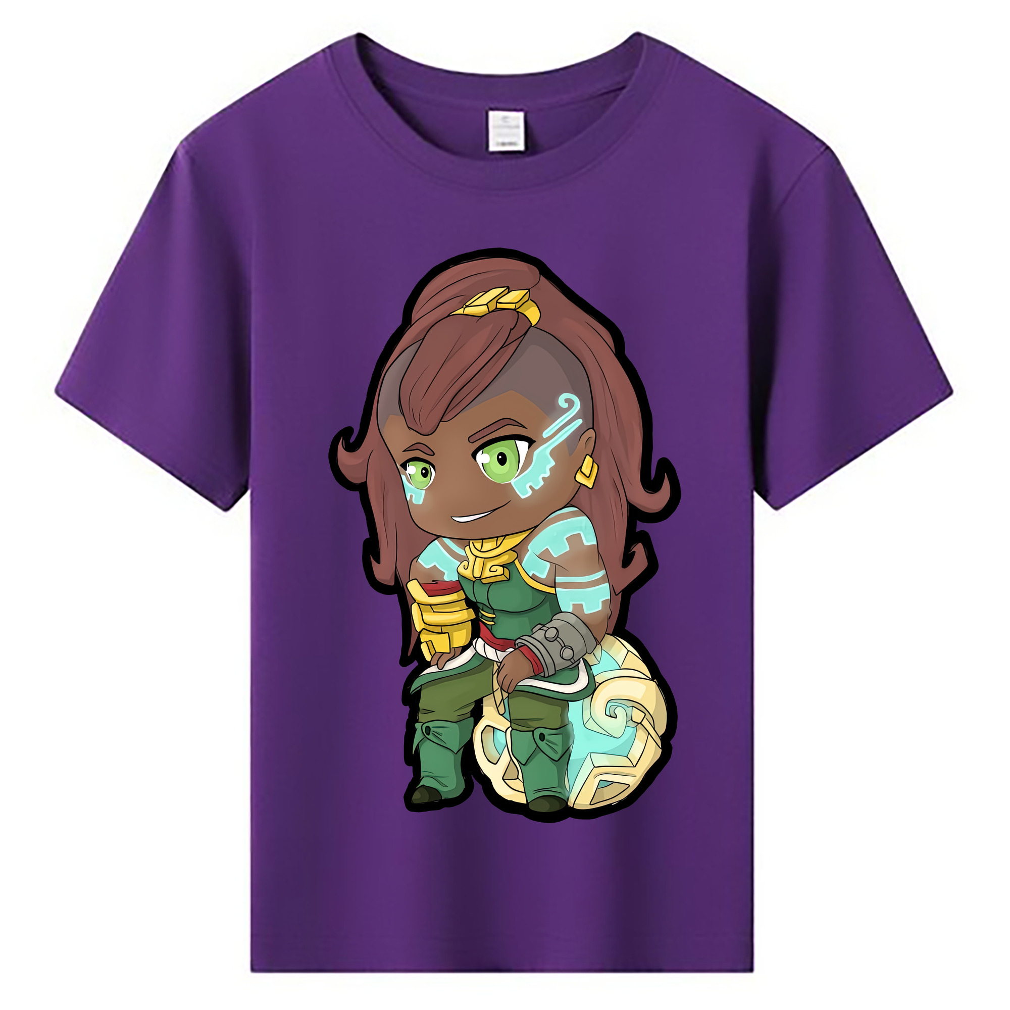 （画像用） リーグ・オブ・レジェンド League of Legends LOL 綿100％キッズTシャツ（フロントプリント）