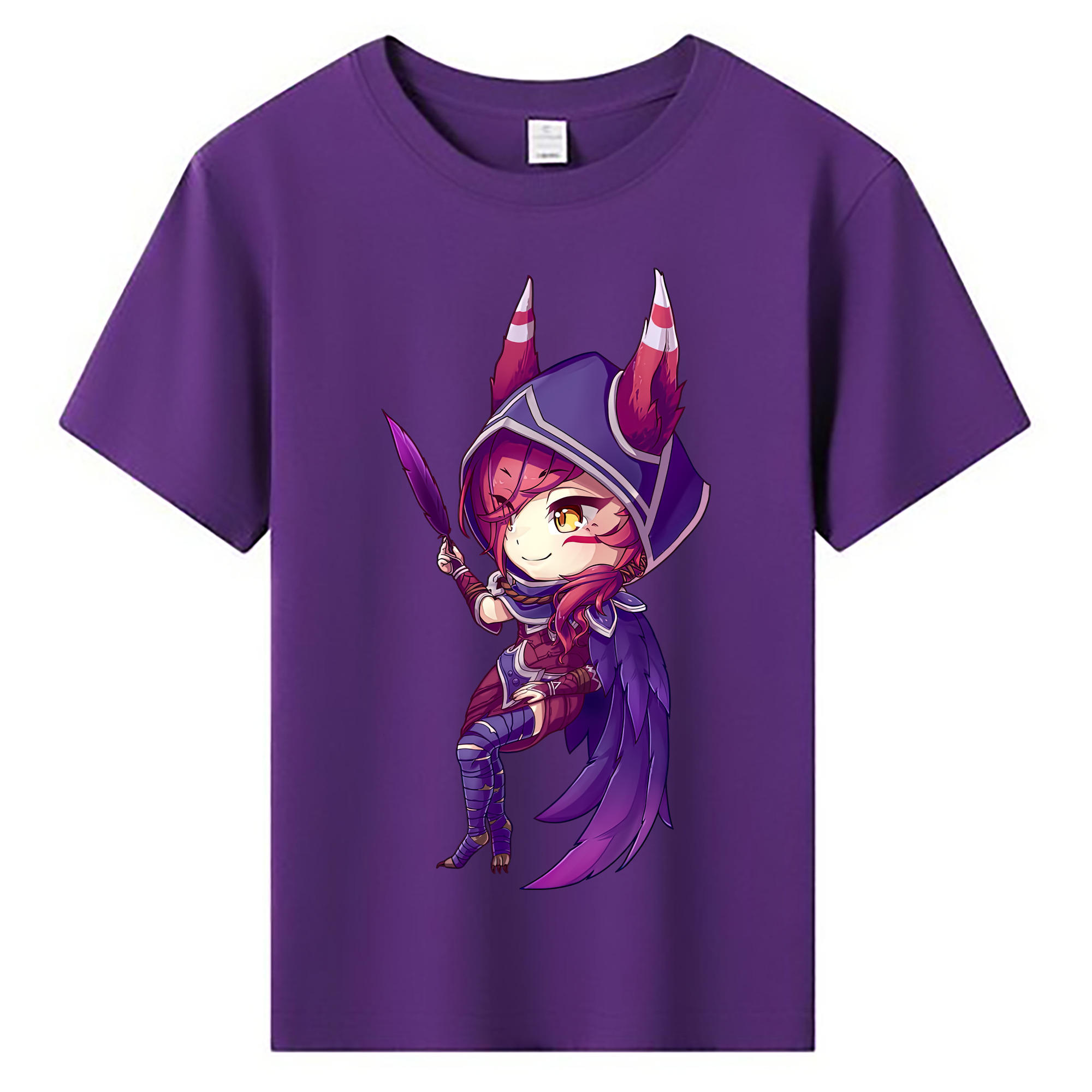 （画像用） リーグ・オブ・レジェンド League of Legends LOL 綿100％キッズTシャツ（フロントプリント）