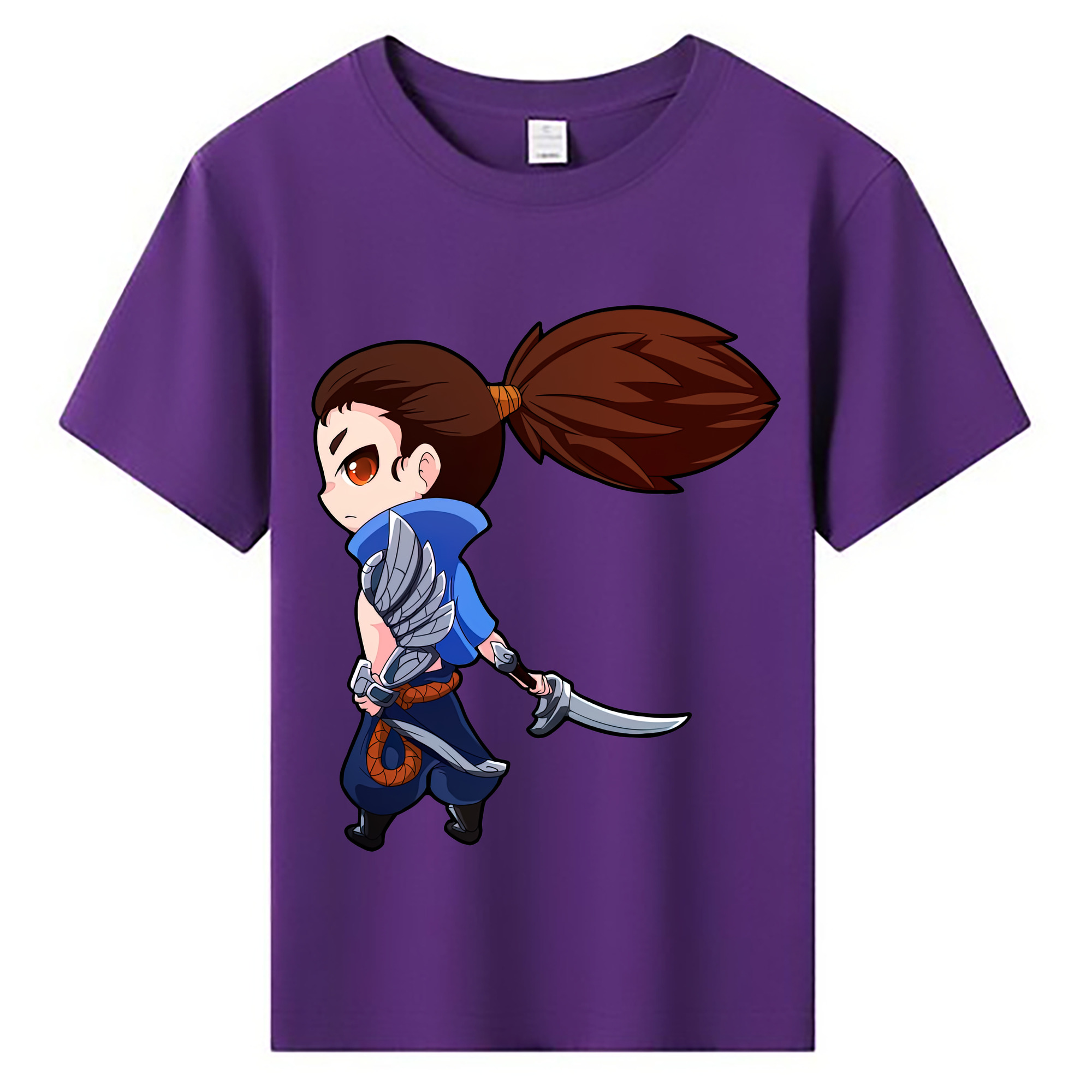 （画像用） リーグ・オブ・レジェンド League of Legends LOL 綿100％キッズTシャツ（フロントプリント）
