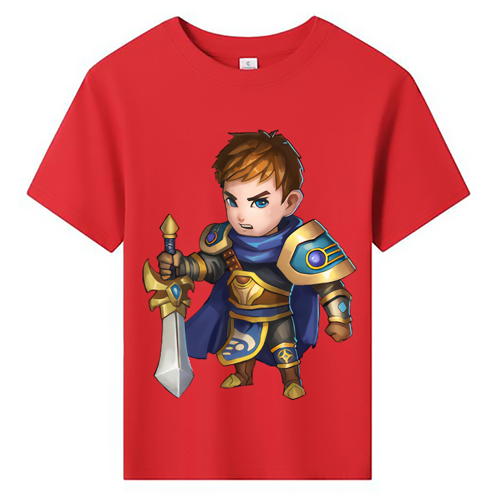 （画像用） リーグ・オブ・レジェンド League of Legends LOL 綿100％キッズTシャツ（フロントプリント）