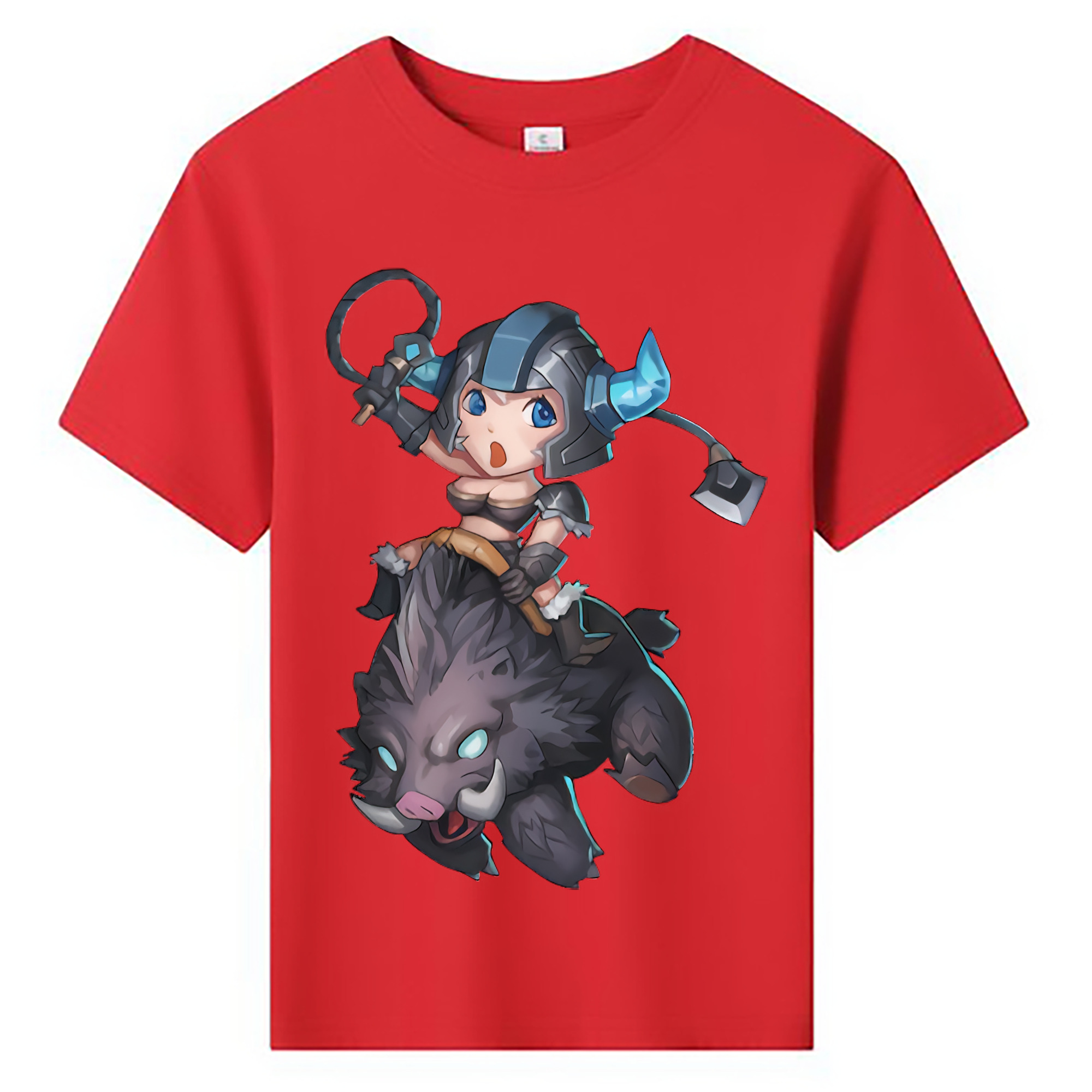 （画像用） リーグ・オブ・レジェンド League of Legends LOL 綿100％キッズTシャツ（フロントプリント）