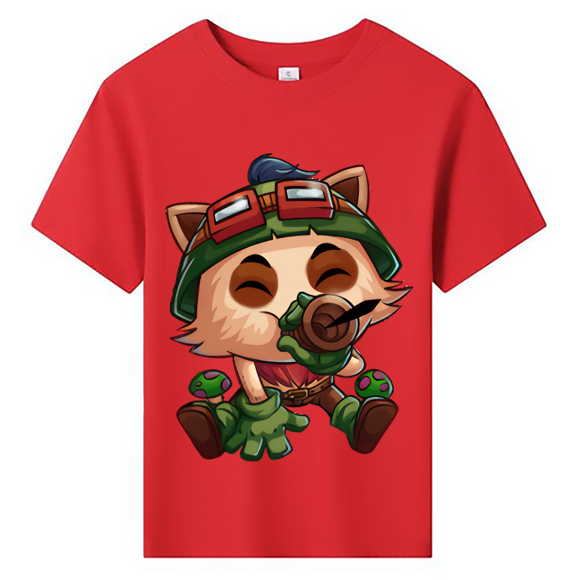 （画像用） リーグ・オブ・レジェンド League of Legends LOL 綿100％キッズTシャツ（フロントプリント）
