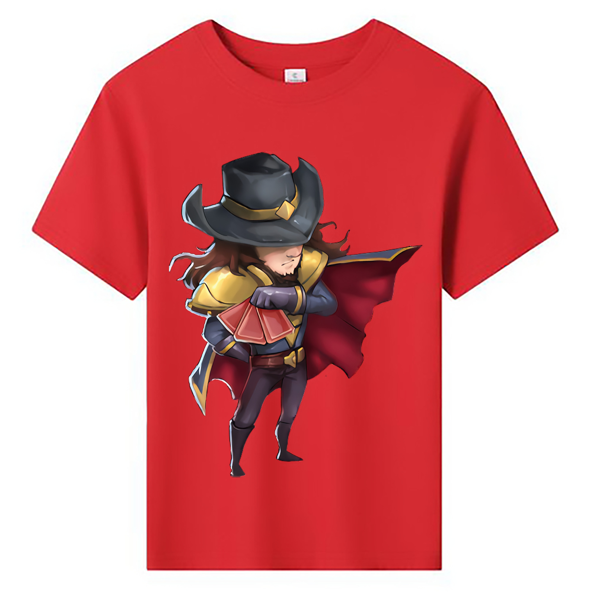 （画像用） リーグ・オブ・レジェンド League of Legends LOL 綿100％キッズTシャツ（フロントプリント）