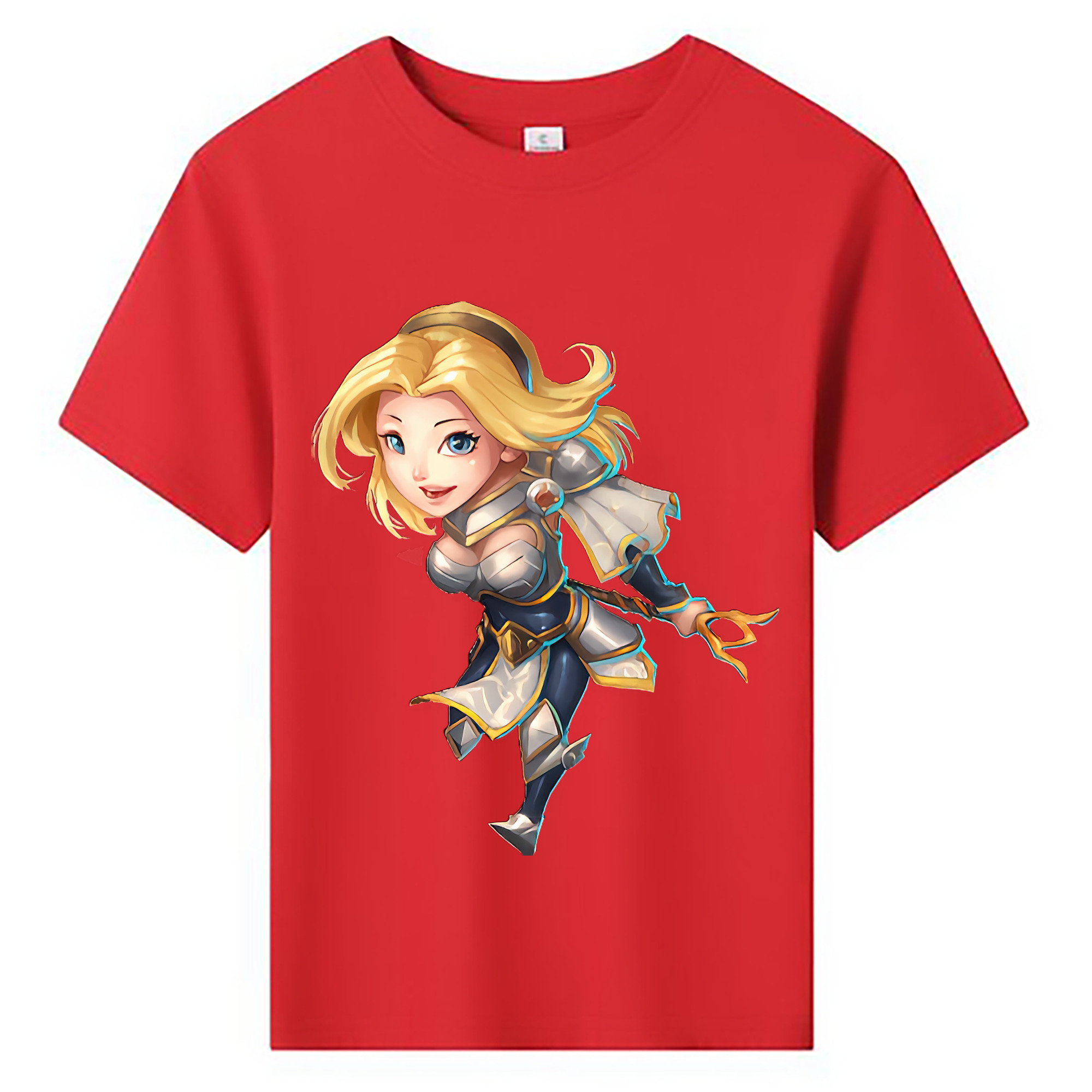 （画像用） リーグ・オブ・レジェンド League of Legends LOL 綿100％キッズTシャツ（フロントプリント）