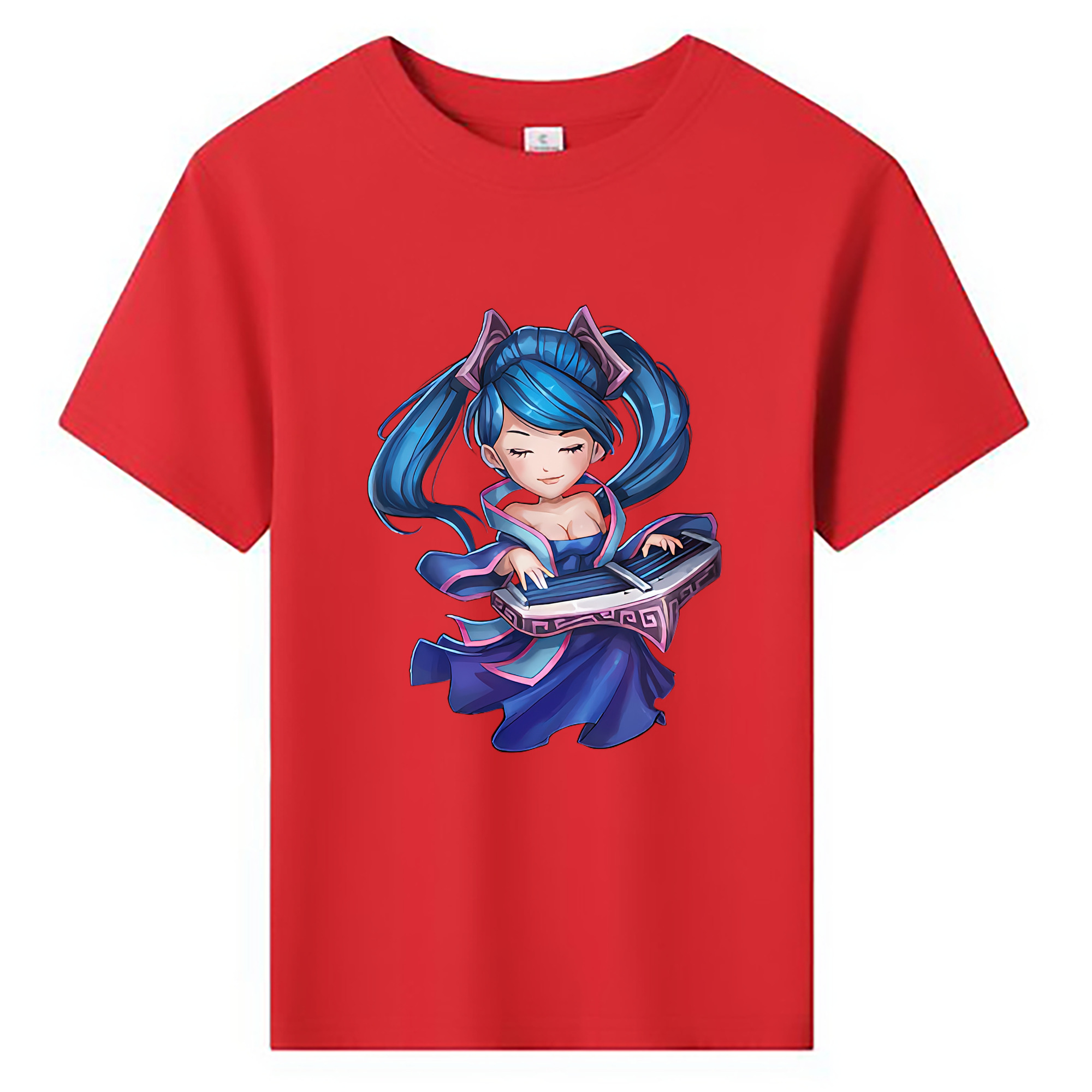 （画像用） リーグ・オブ・レジェンド League of Legends LOL 綿100％キッズTシャツ（フロントプリント）